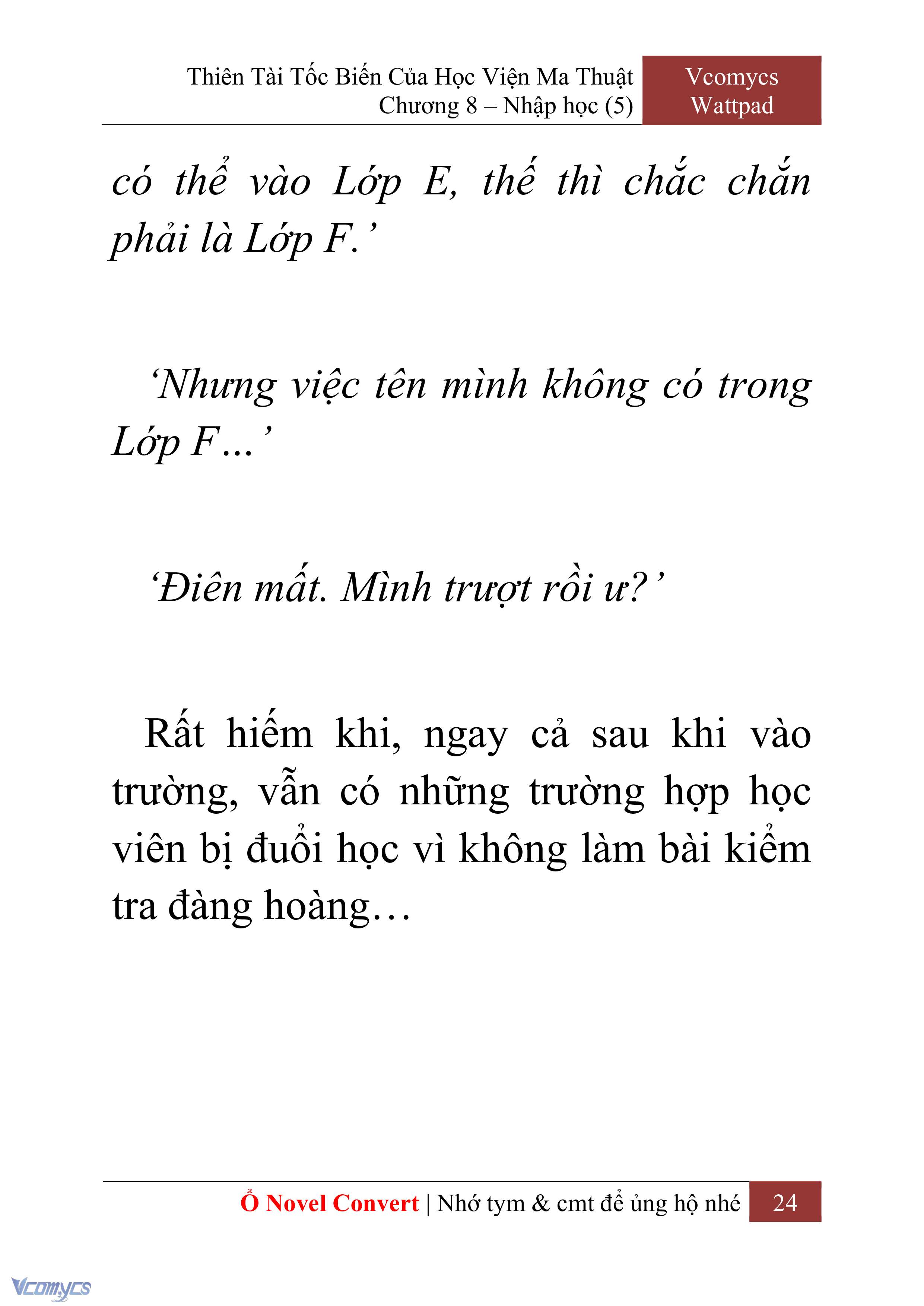 [Novel] Thiên Tài Tốc Biến Của Học Viện Ma Thuật Chap 8 - Trang 2