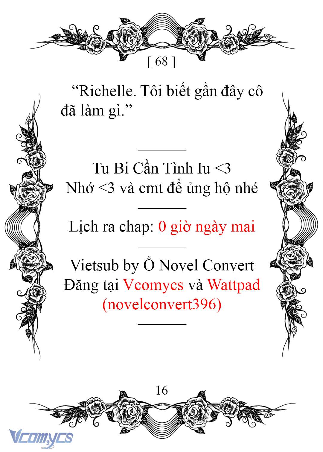 [Novel] Chào Mừng Đến Với Dinh Thự Hoa Hồng Chap 68 - Trang 2