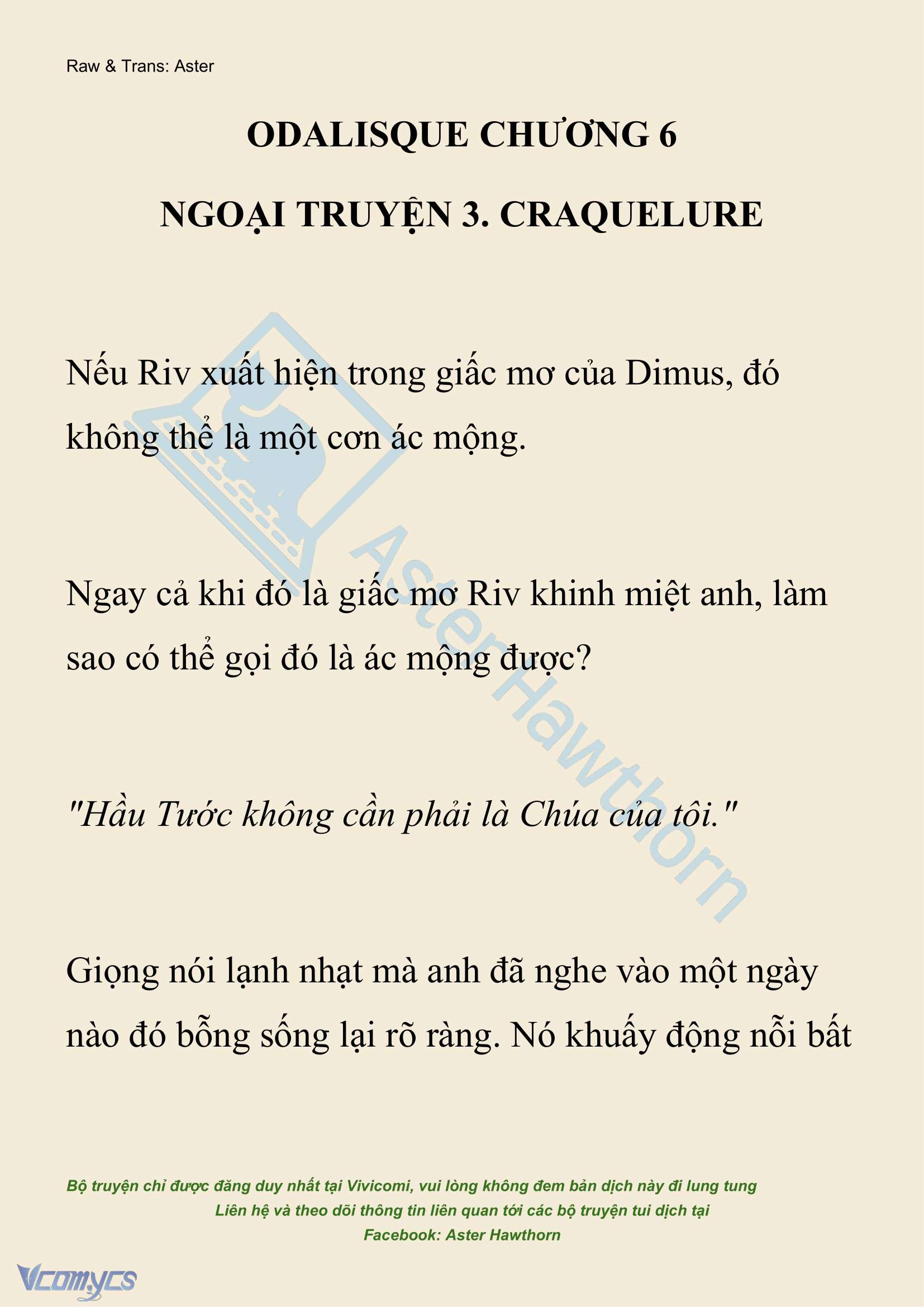 [NOVEL] Odalisque Chap 161 - Next Chap 162