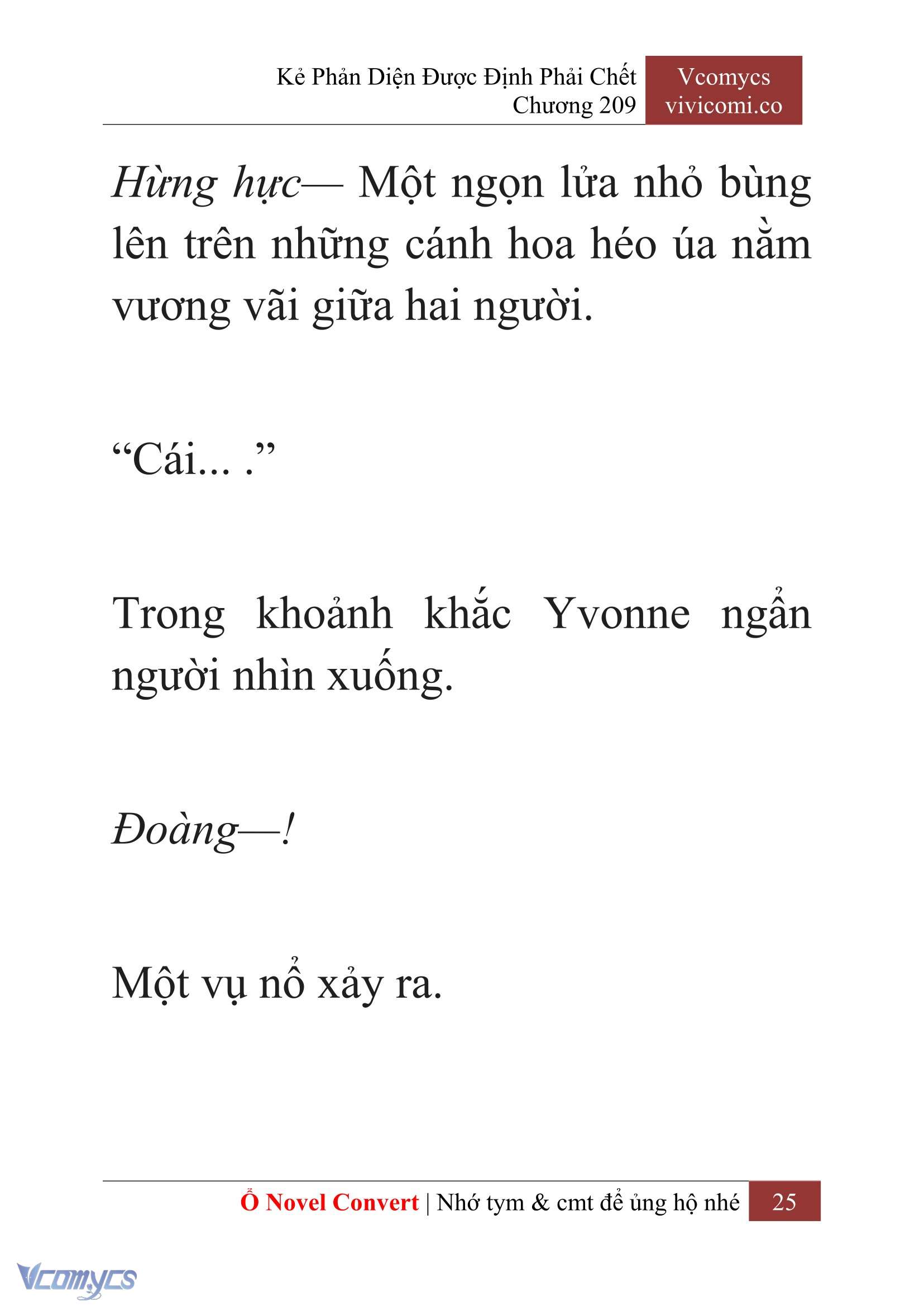 [Novel] Kẻ Phản Diện Được Định Phải Chết Chap 209 - Trang 2