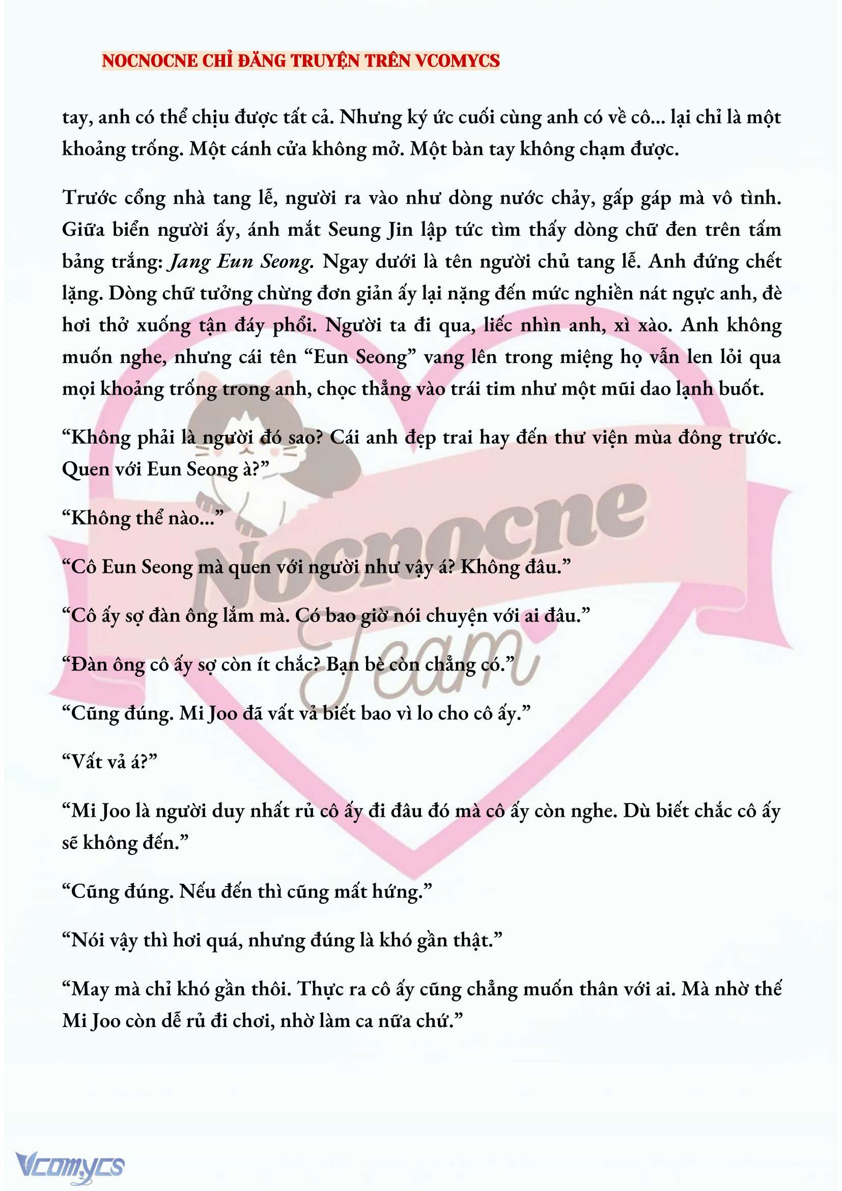 [FULL] [NOVEL] CHÚNG TA KẾT THÚC VÀO MÙA THU Chap 57 - Trang 2