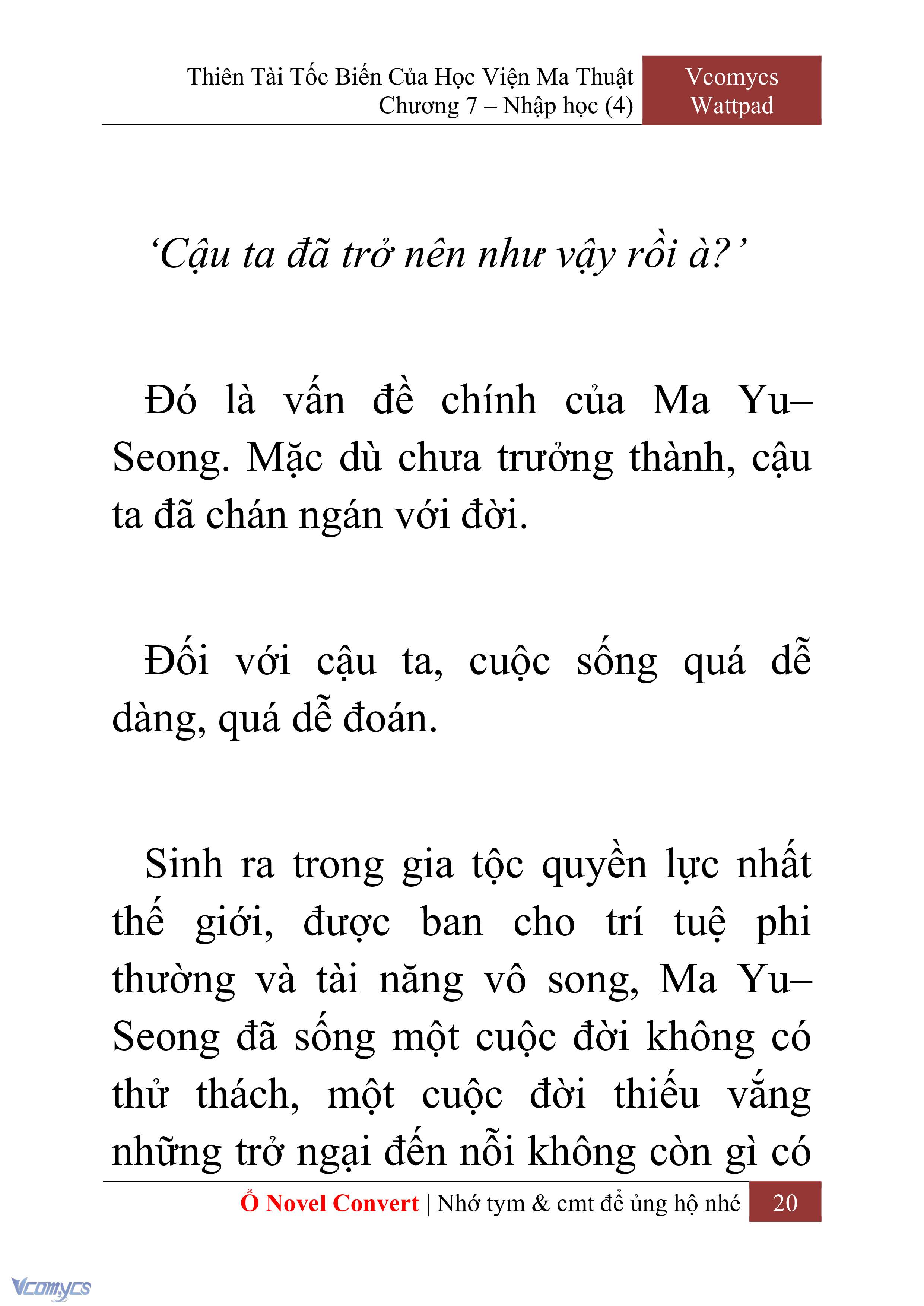 [Novel] Thiên Tài Tốc Biến Của Học Viện Ma Thuật Chap 7 - Trang 2
