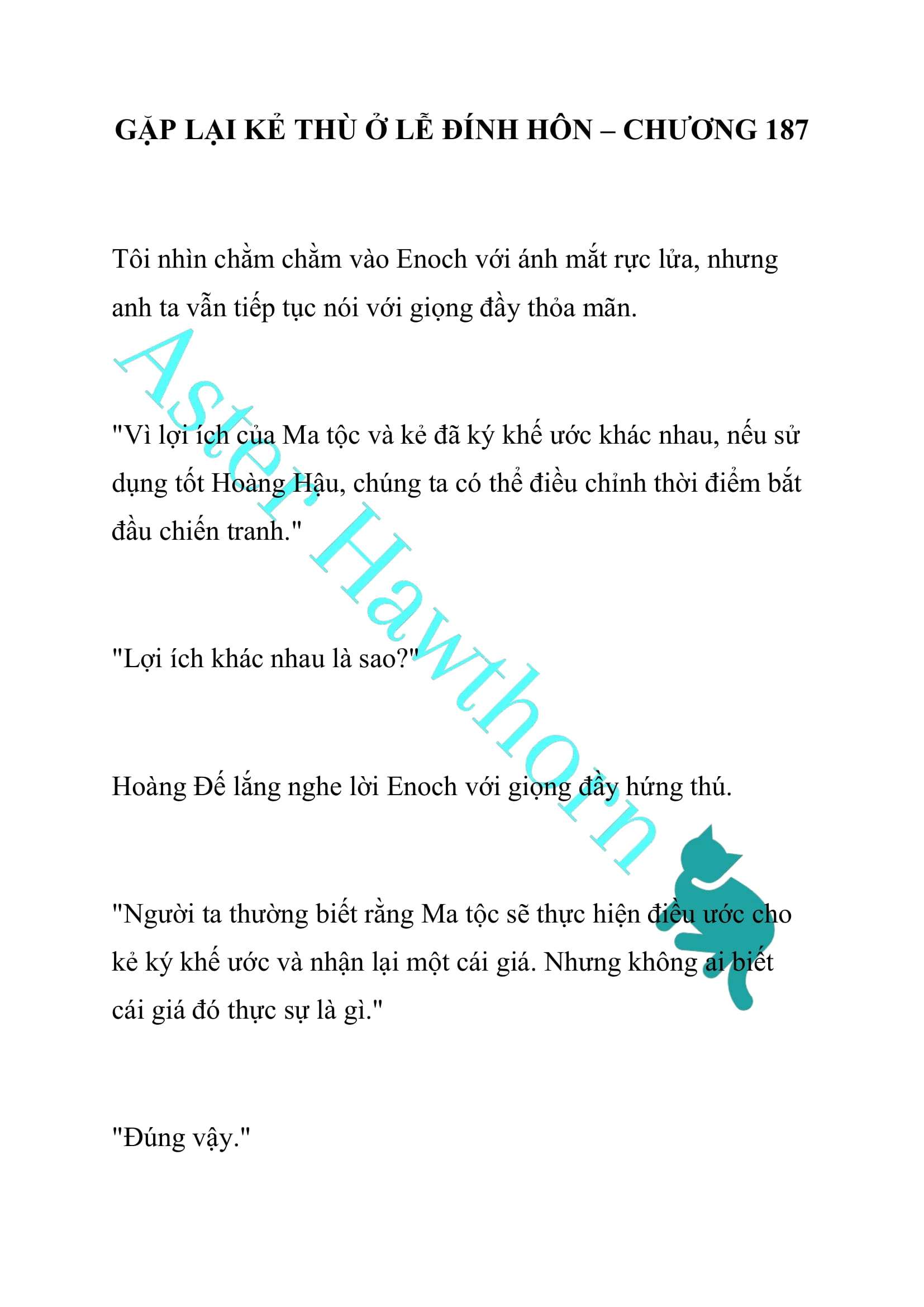 [NOVEL] Gặp Lại Kẻ Thù Ở Lễ Đính Hôn Chap 187 - Trang 2