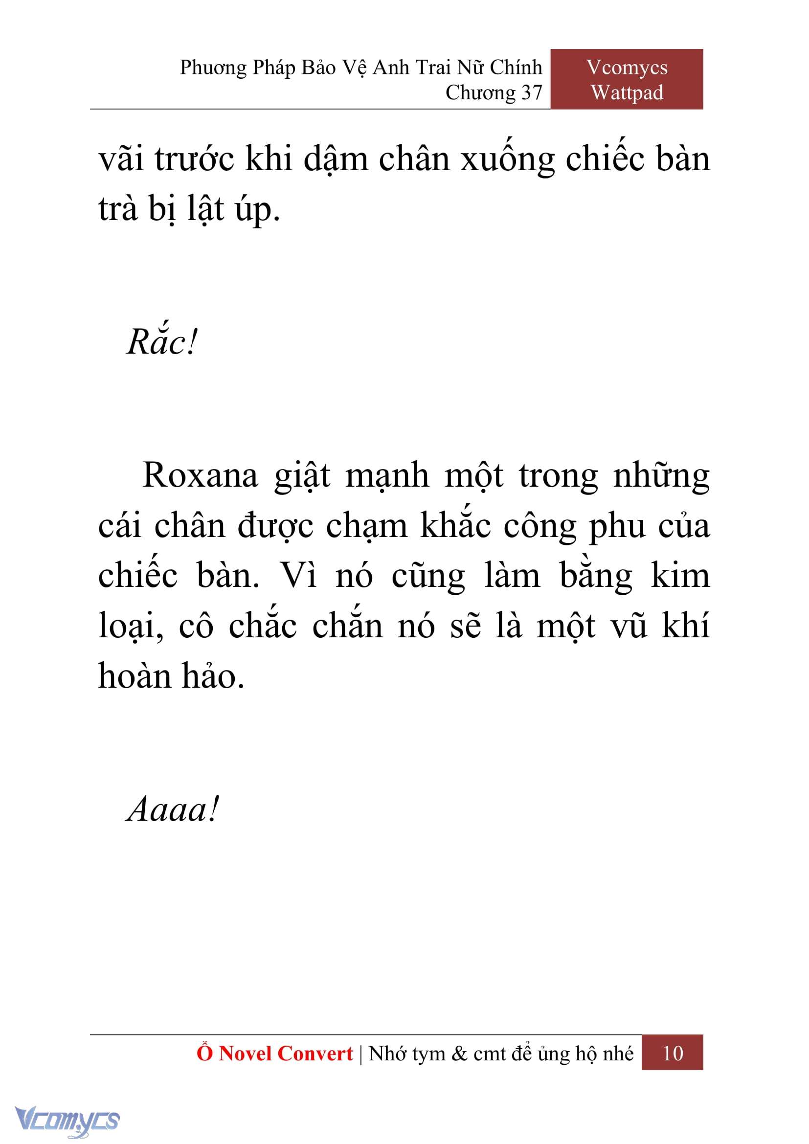 [Novel] Phương Pháp Bảo Vệ Anh Trai Nữ Chính Chap 37 - Trang 2