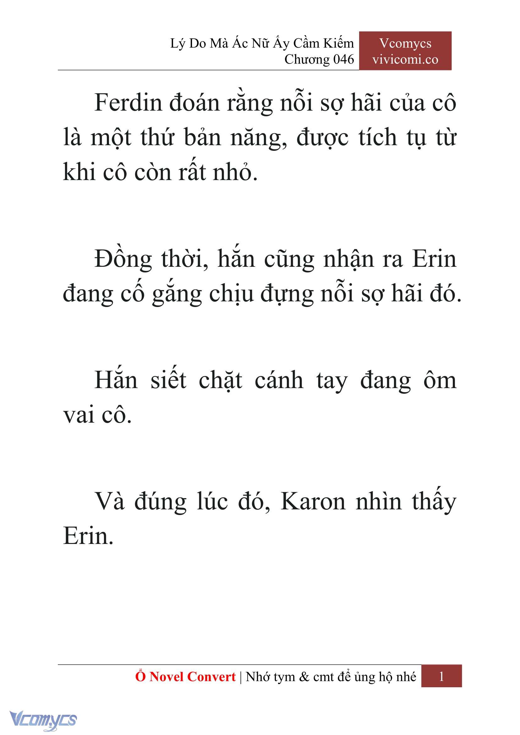 [Novel] Lý Do Mà Ác Nữ Ấy Cầm Kiếm Chap 46 - Trang 2