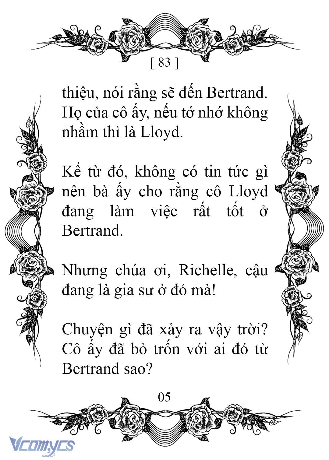[Novel] Chào Mừng Đến Với Dinh Thự Hoa Hồng Chap 83 - Trang 2