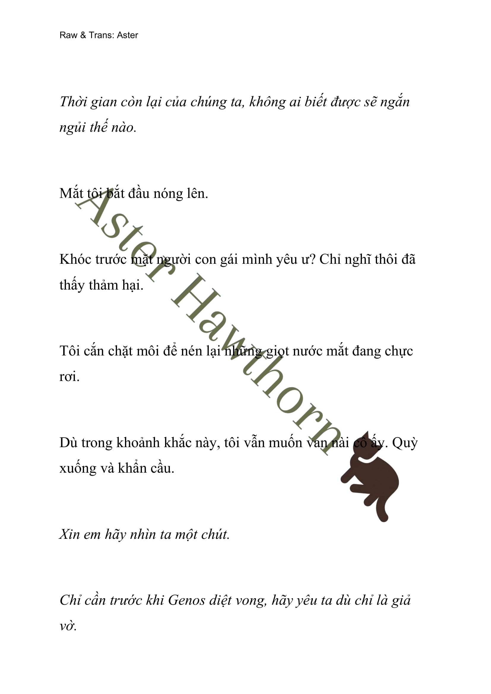 [NOVEL] Ngoại Truyện Cách Để Em Bảo Vệ Anh Chap 67 - Trang 2