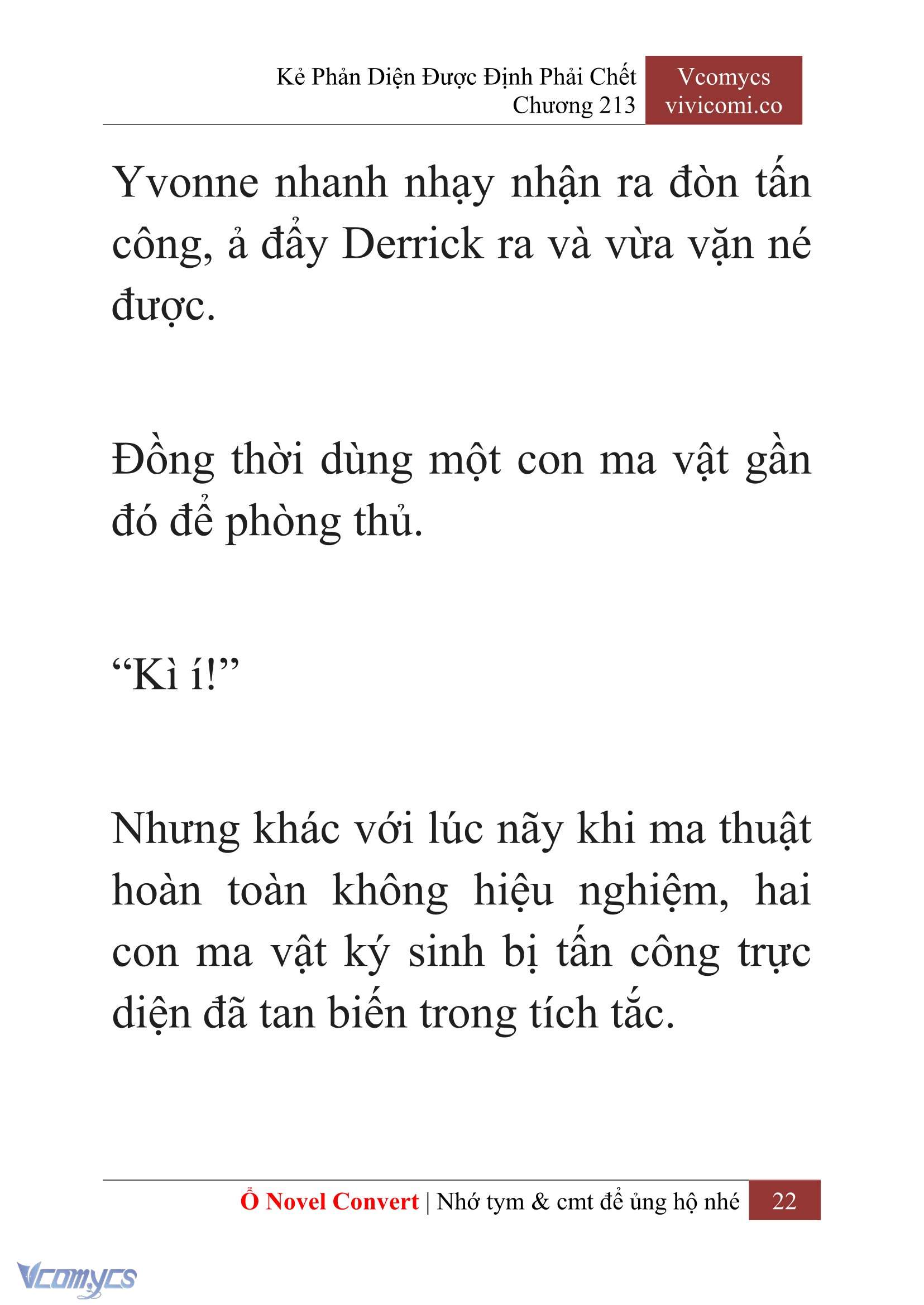 [Novel] Kẻ Phản Diện Được Định Phải Chết Chap 213 - Trang 2