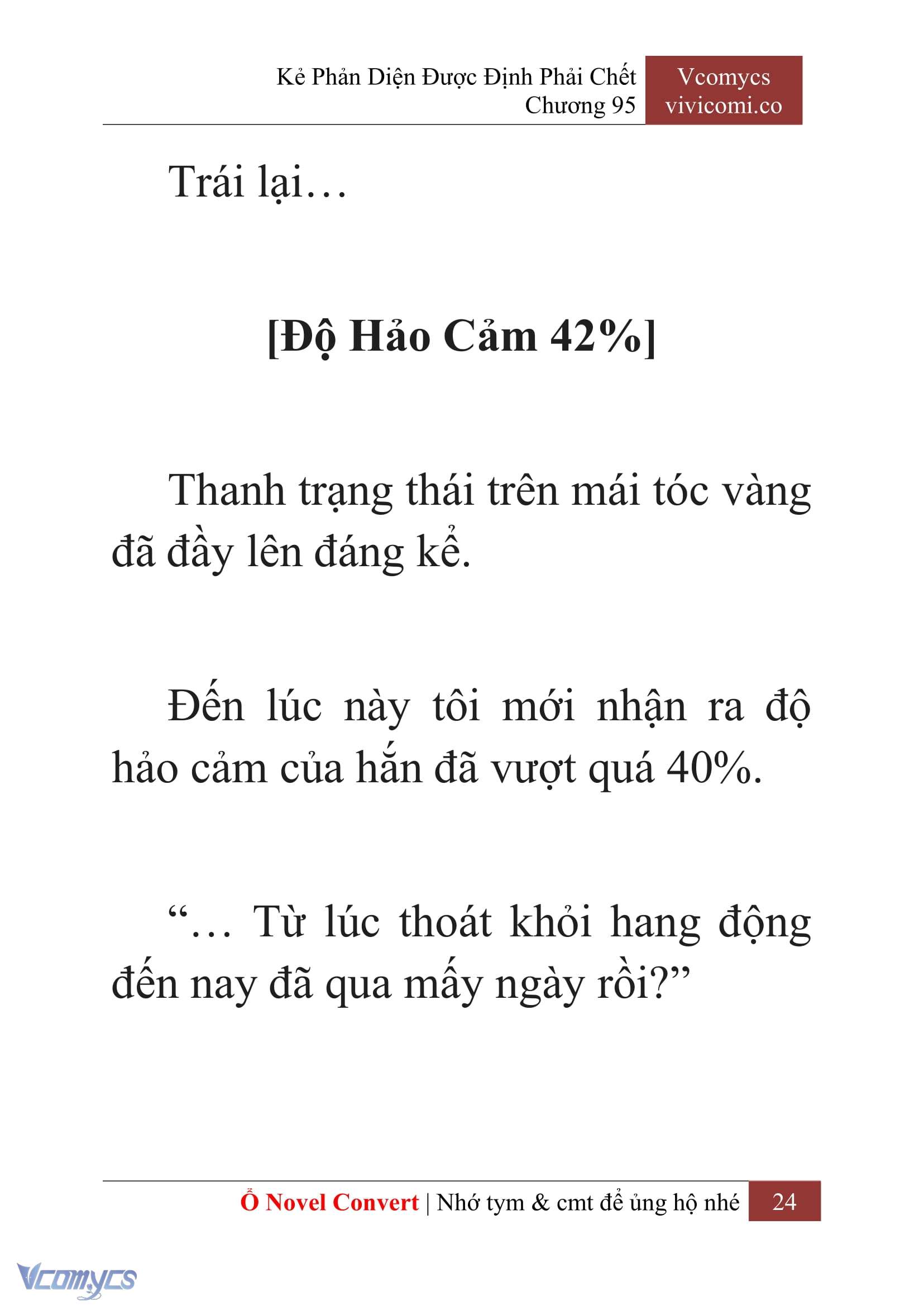[Novel] Kẻ Phản Diện Được Định Phải Chết Chap 95 - Trang 2