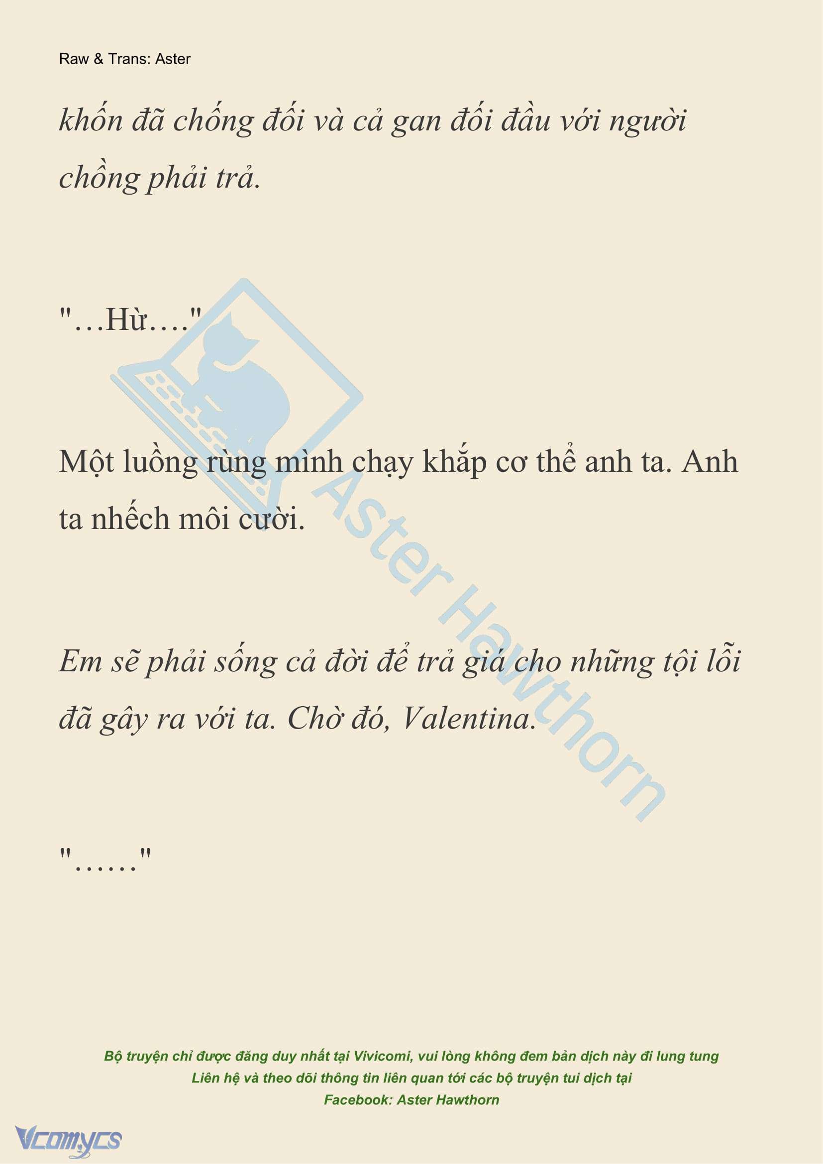 [NOVEL] Thiên Đường Của Valentina Chap 209 - Trang 2