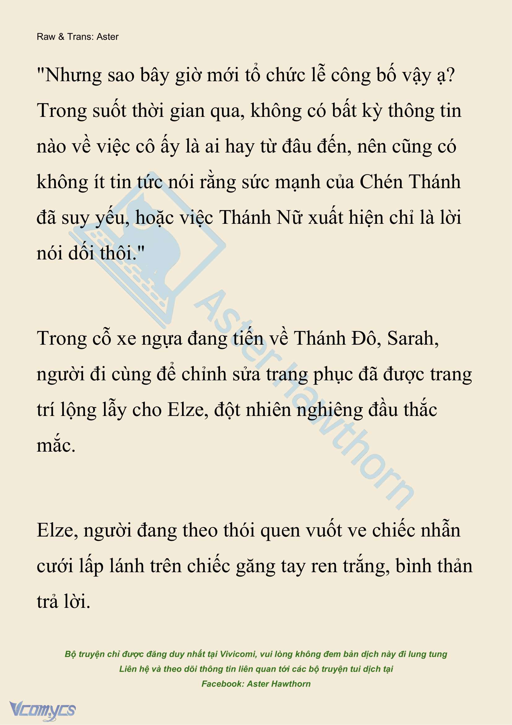 [NOVEL] Anh Hùng Khao Khát Sự Sa Ngã Của Thánh Nữ Chap 135 - Trang 2