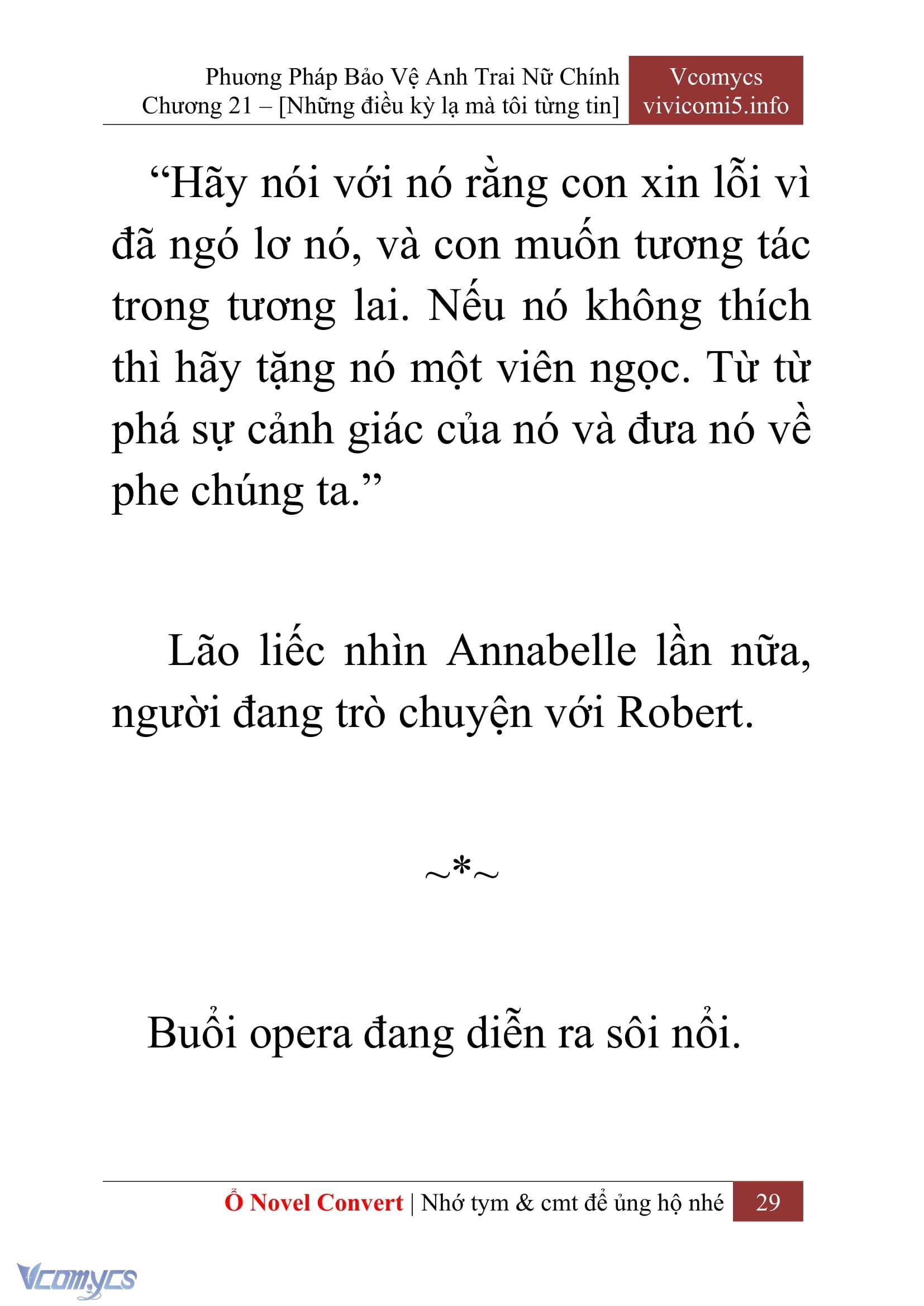 [Novel] Tôi Không Còn Là Đối Thủ Của Nam Chính Chap 21 - Trang 2