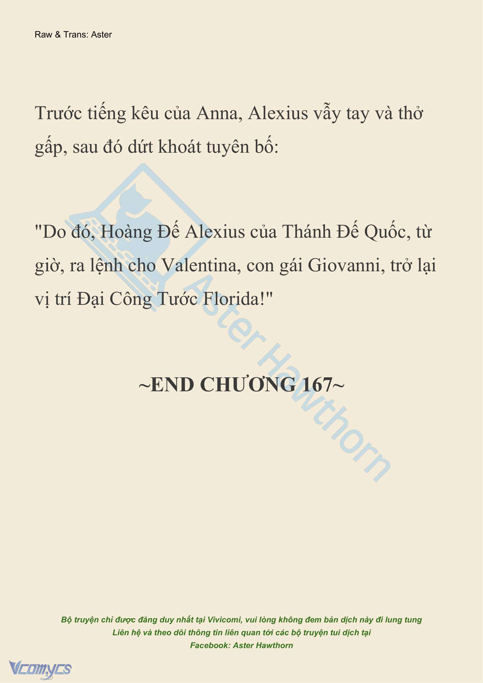 [NOVEL] Thiên Đường Của Valentina Chap 167 - Trang 2