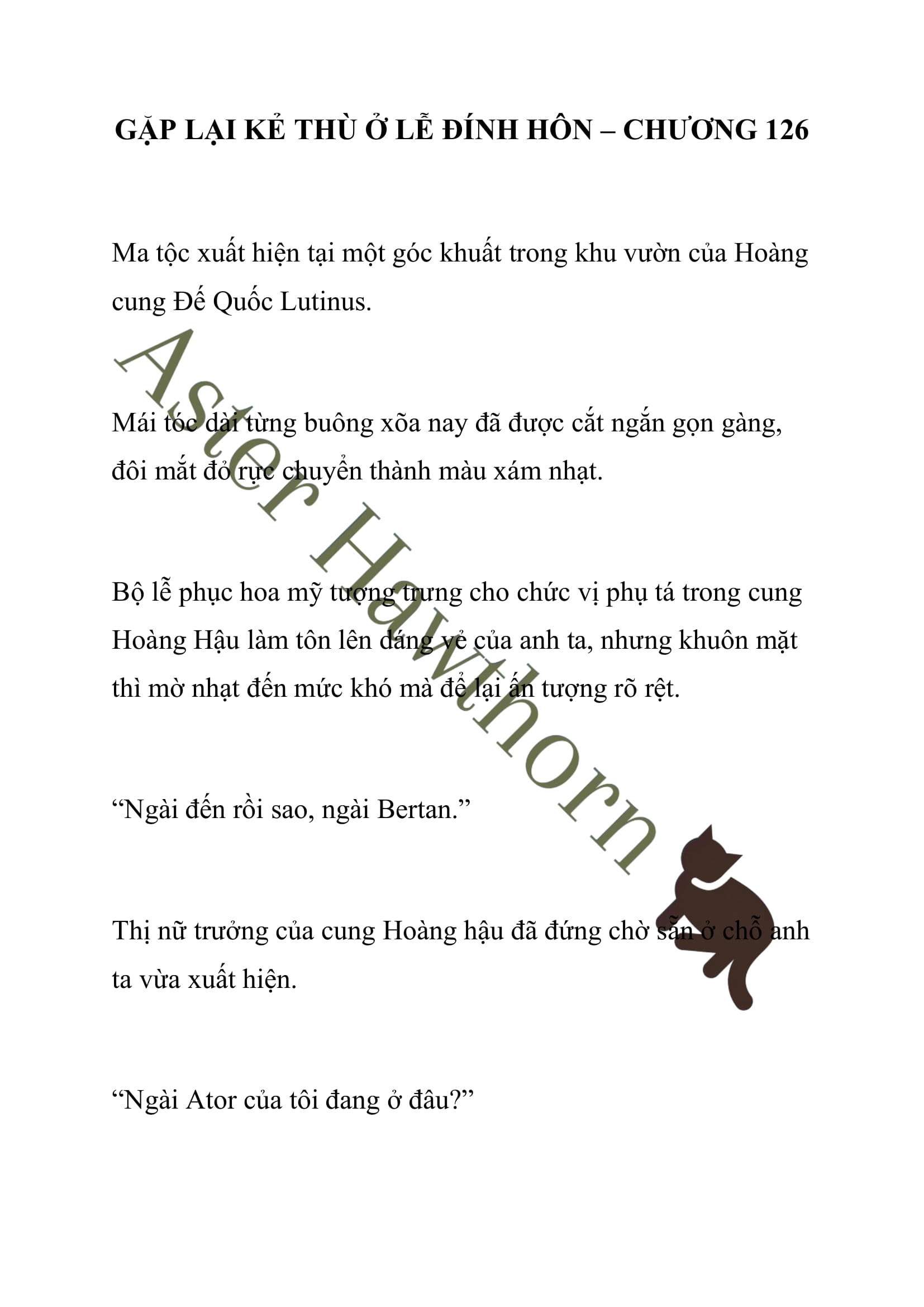 [NOVEL] Gặp Lại Kẻ Thù Ở Lễ Đính Hôn Chap 126 - Trang 2