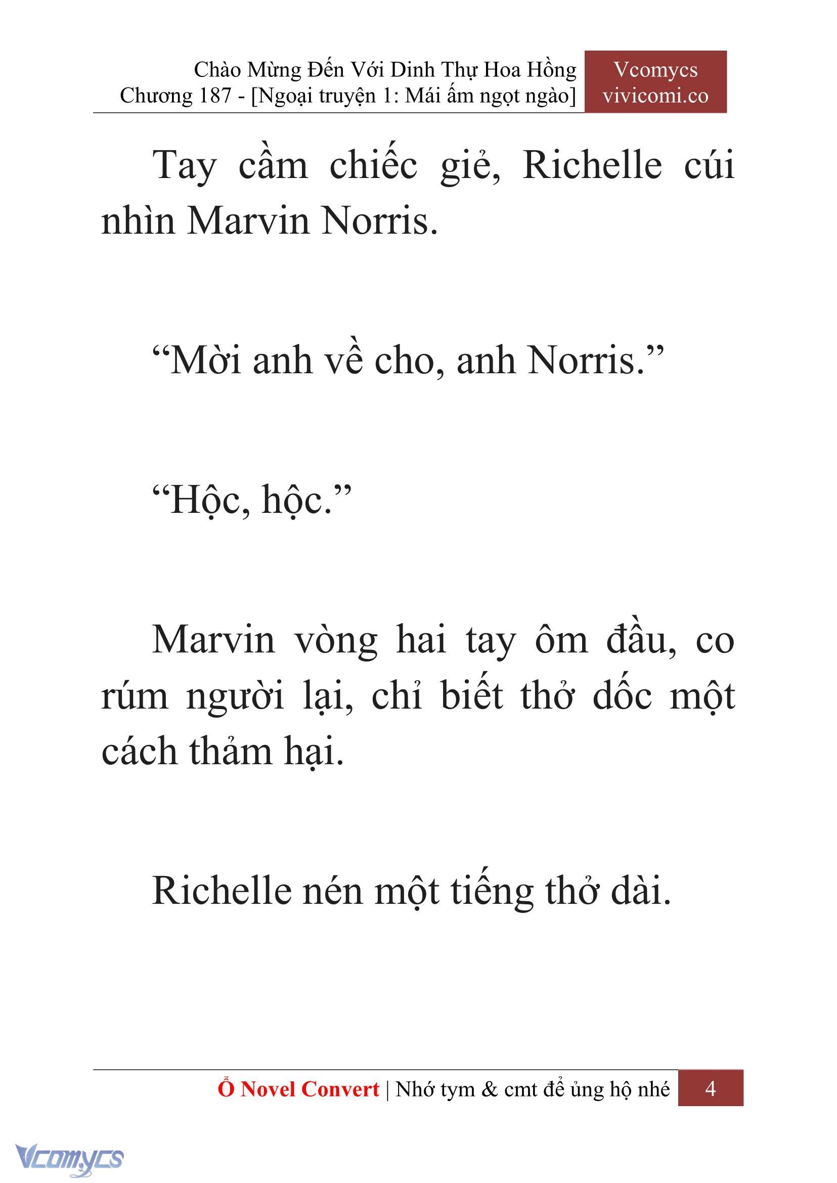 [Novel] Chào Mừng Đến Với Dinh Thự Hoa Hồng Chap 187 - Trang 2