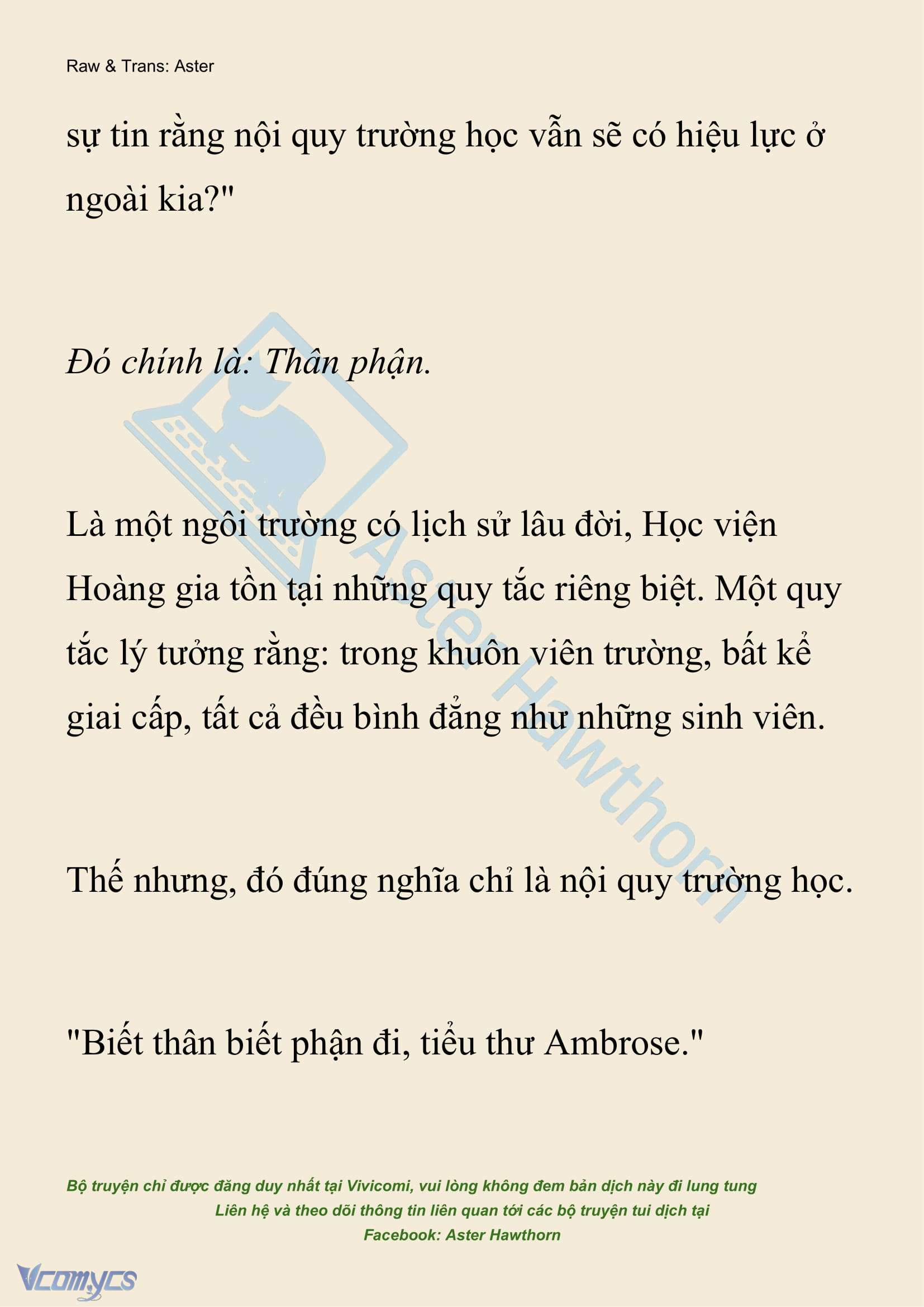 [NOVEL] Hồ Điệp Nuốt Chửng Sương Mù Chap 3 - Trang 2