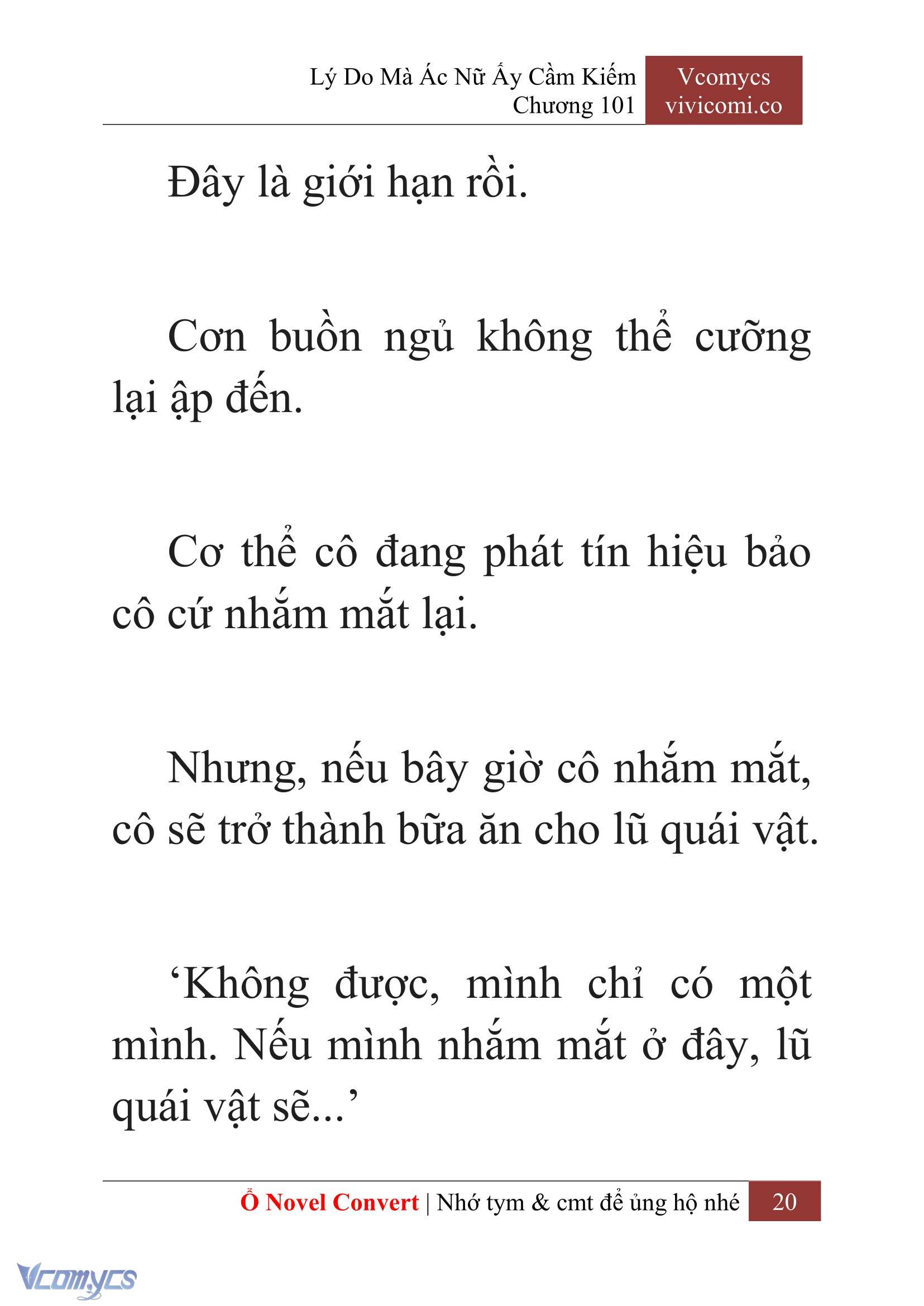 [Novel] Lý Do Mà Ác Nữ Ấy Cầm Kiếm Chap 101 - Trang 2
