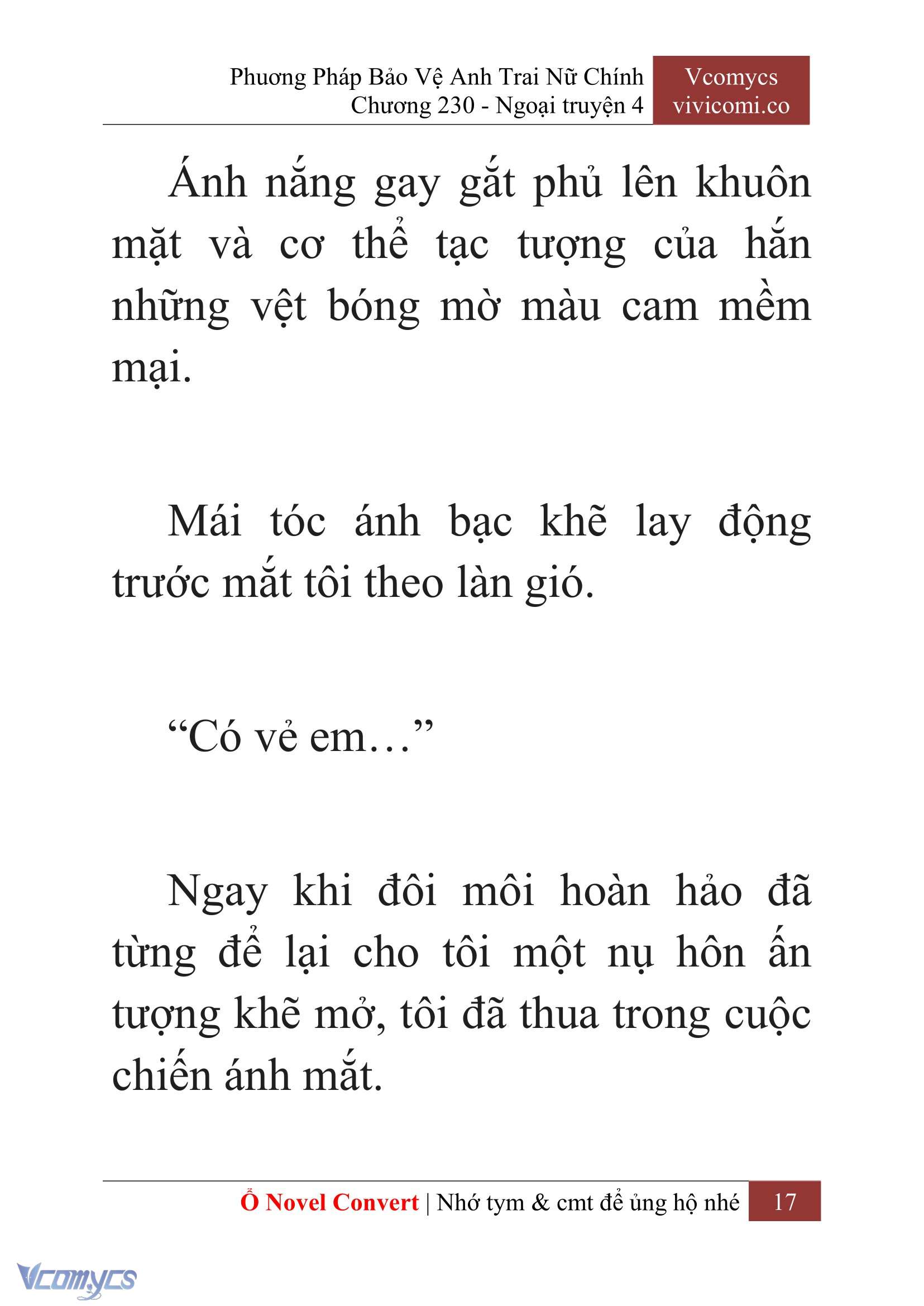 [Novel] Phương Pháp Bảo Vệ Anh Trai Nữ Chính Chap 230 - Trang 2