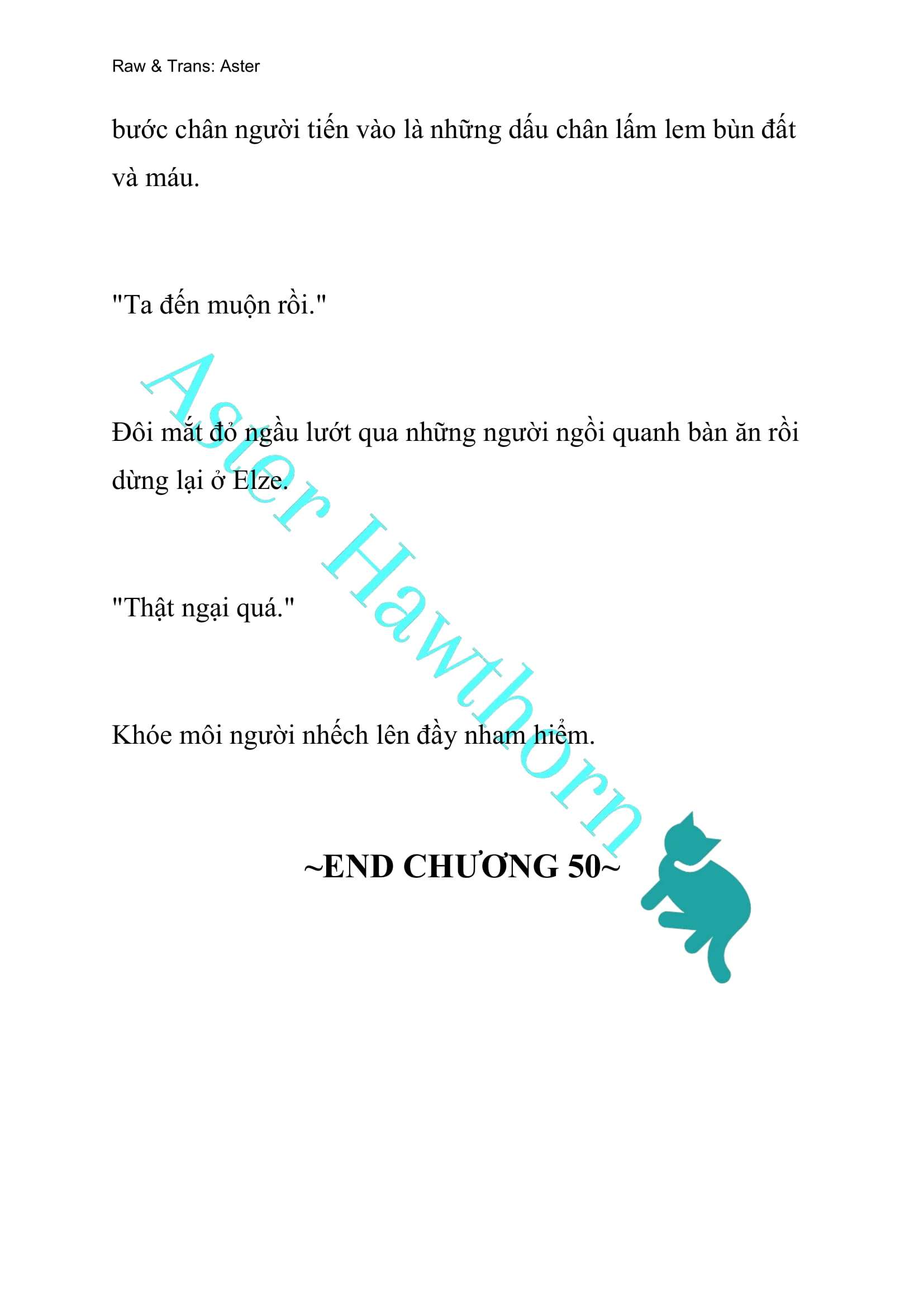 [NOVEL] Anh Hùng Khao Khát Sự Sa Ngã Của Thánh Nữ Chap 50 - Trang 2