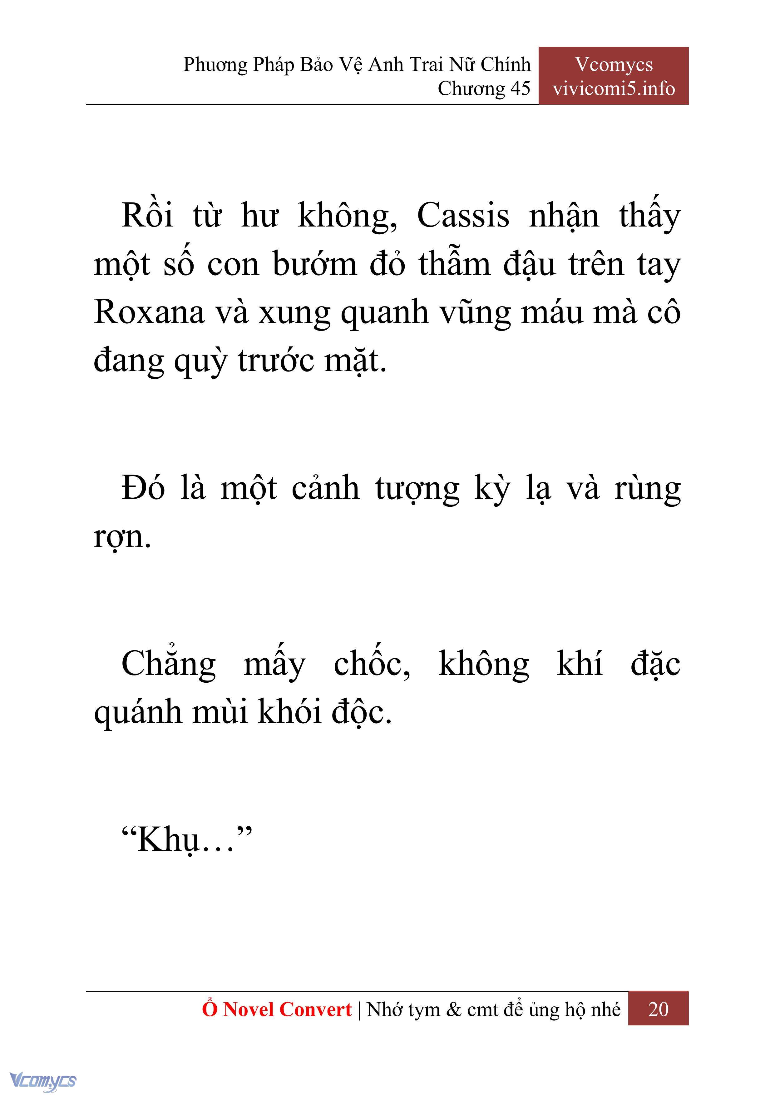 [Novel] Phương Pháp Bảo Vệ Anh Trai Nữ Chính Chap 45 - Trang 2