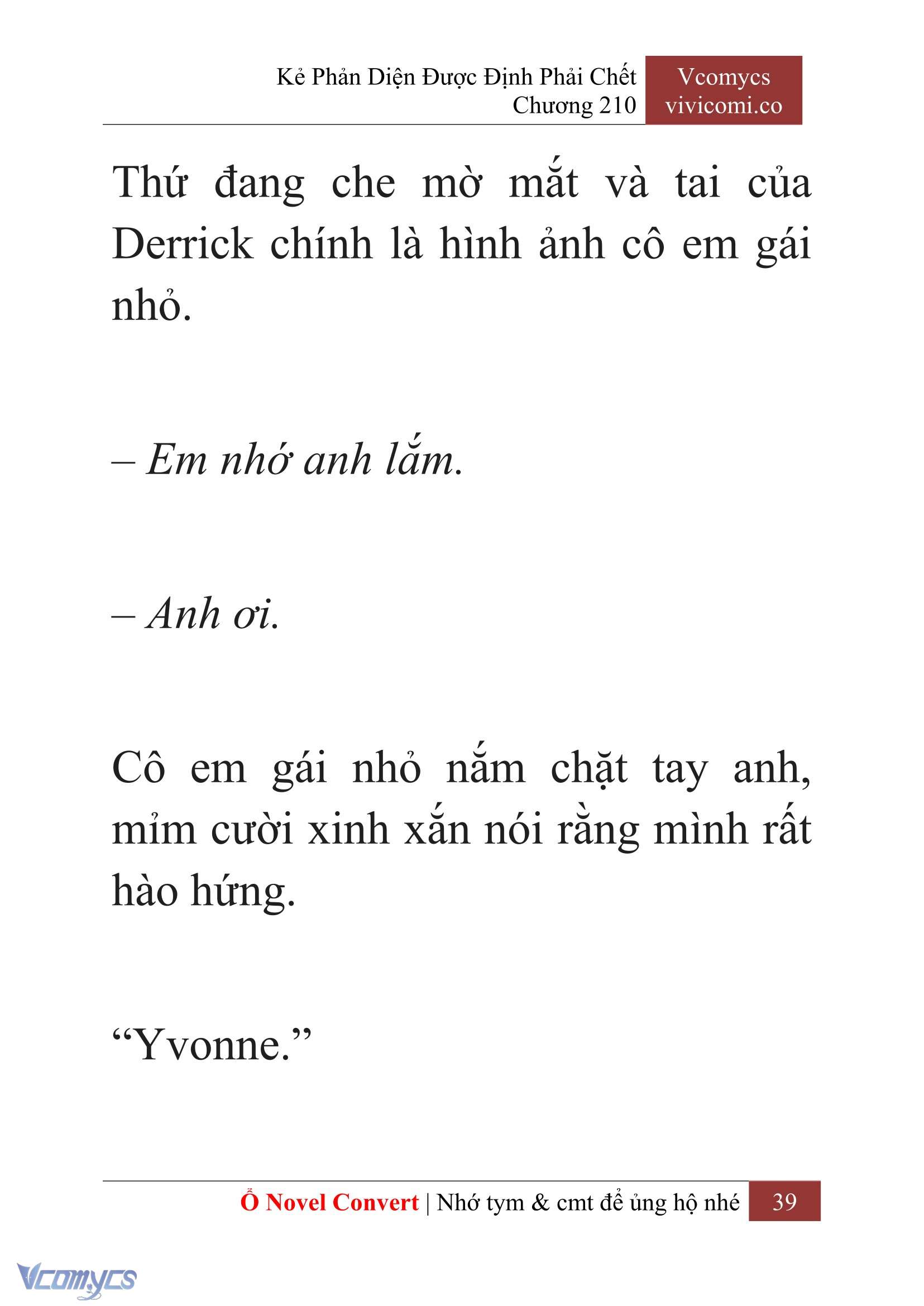 [Novel] Kẻ Phản Diện Được Định Phải Chết Chap 210 - Trang 2