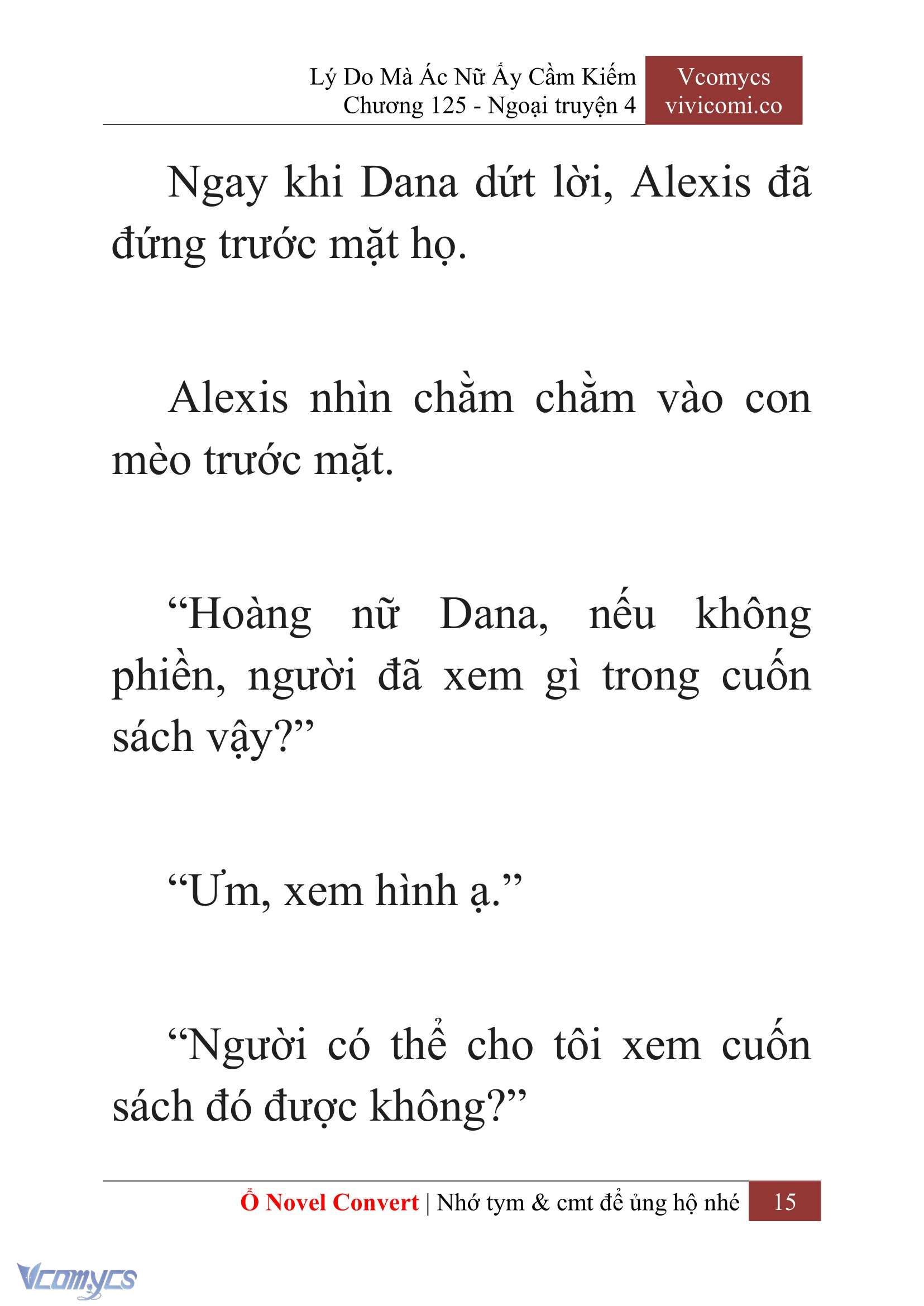 [Novel] Lý Do Mà Ác Nữ Ấy Cầm Kiếm Chap 125 - Trang 2
