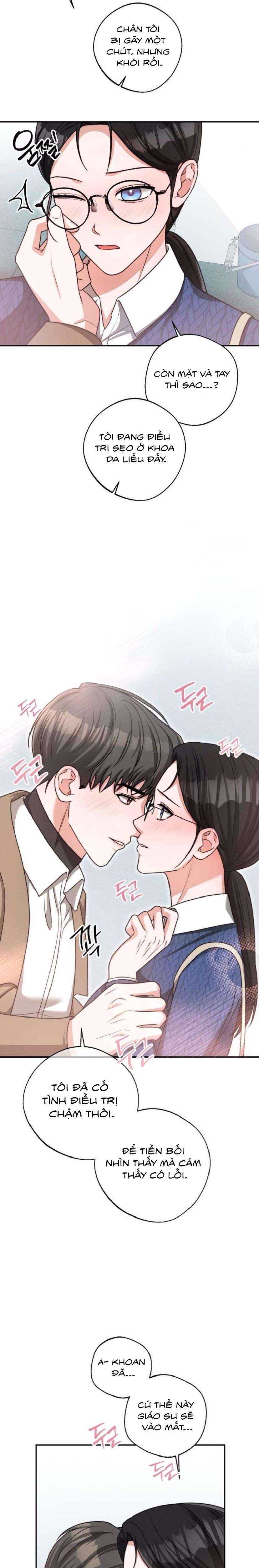 [18+] Khi Làm Bài Tập Nhóm Với Hậu Bối Mình Ghét Chap 6 - Trang 2