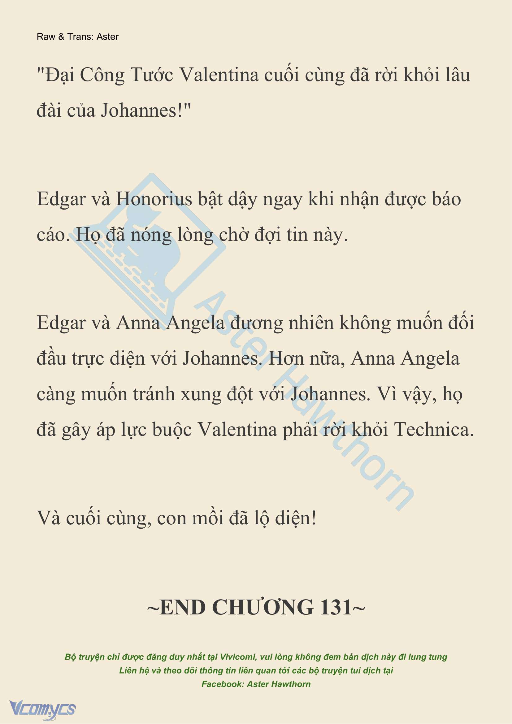 [NOVEL] Thiên Đường Của Valentina Chap 131 - Trang 2