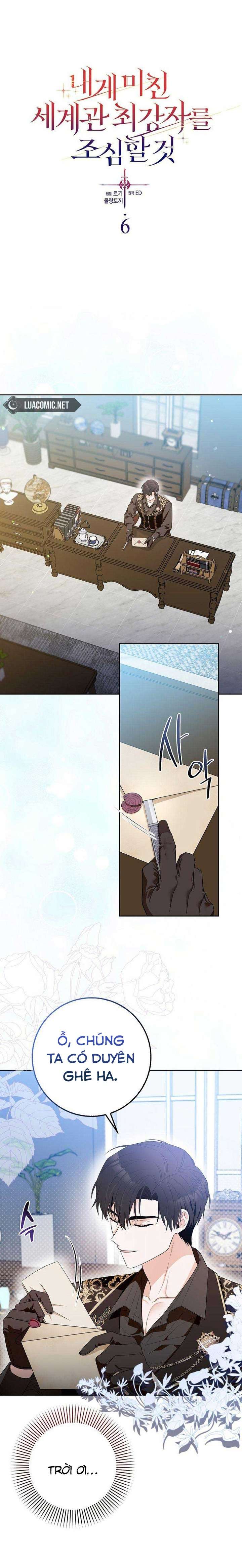 [END SS1] Hãy Cẩn Thận Với Người Đàn Ông Mạnh Nhất Đang Mê Muội Tôi Chap 6 - Trang 2