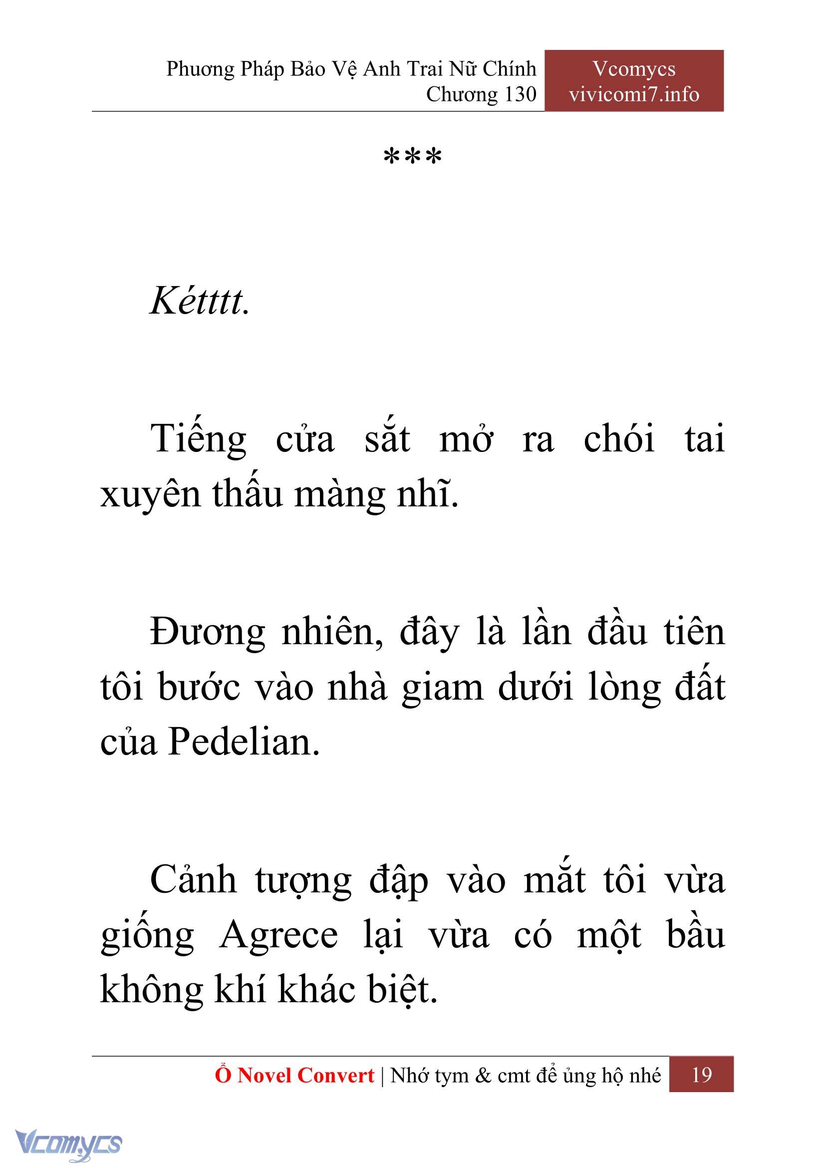 [Novel] Phương Pháp Bảo Vệ Anh Trai Nữ Chính Chap 130 - Trang 2