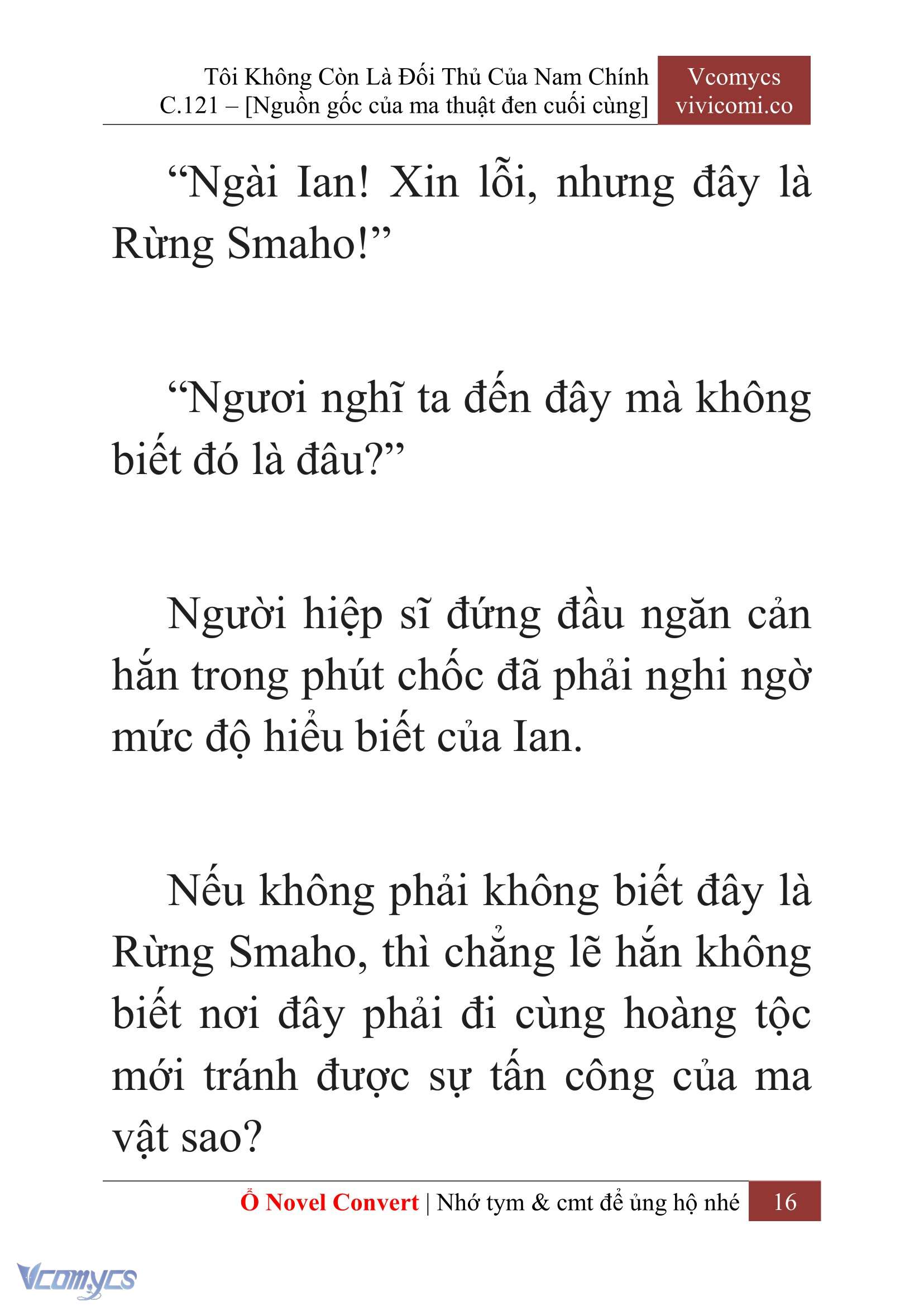 [Novel] Tôi Không Còn Là Đối Thủ Của Nam Chính Chap 121 - Trang 2