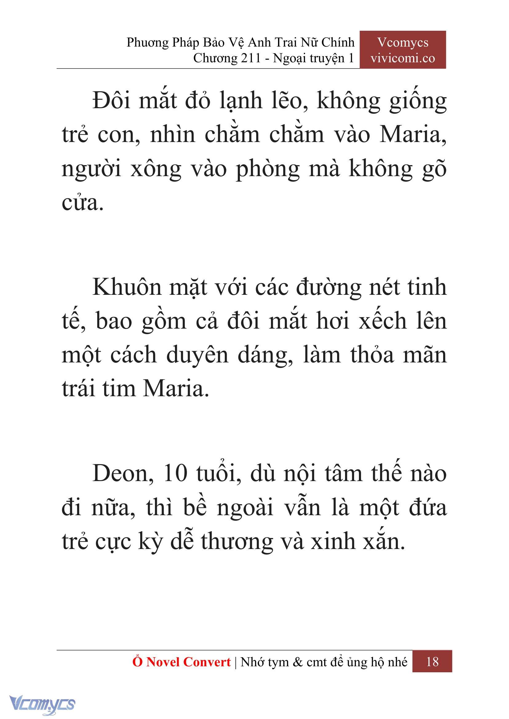 [Novel] Phương Pháp Bảo Vệ Anh Trai Nữ Chính Chap 211 - Trang 2