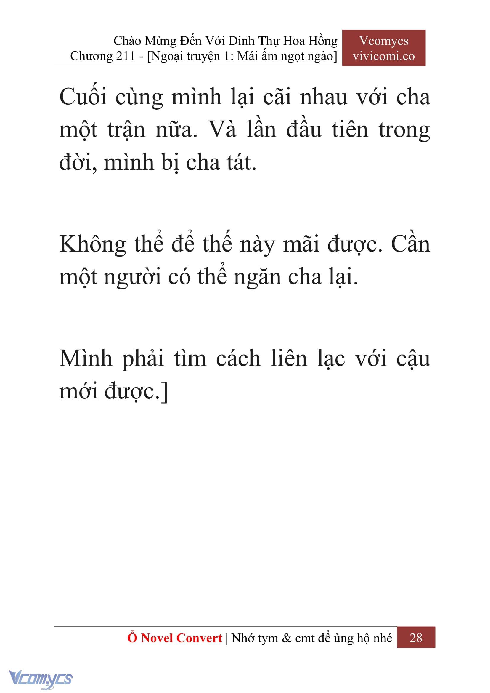 [Novel] Chào Mừng Đến Với Dinh Thự Hoa Hồng Chap 211 - Trang 2