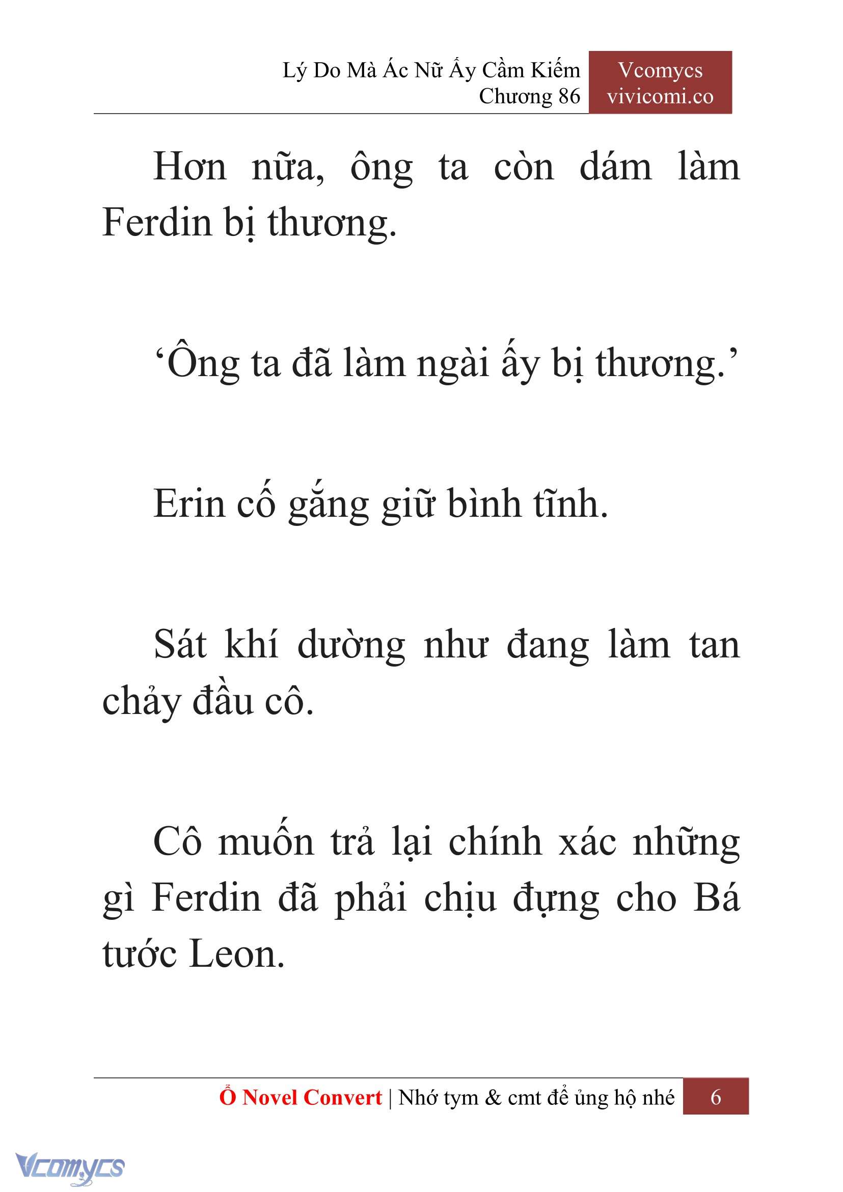 [Novel] Lý Do Mà Ác Nữ Ấy Cầm Kiếm Chap 86 - Trang 2