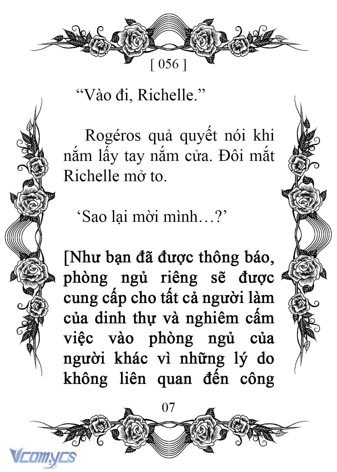 [Novel] Chào Mừng Đến Với Dinh Thự Hoa Hồng Chap 56 - Trang 2