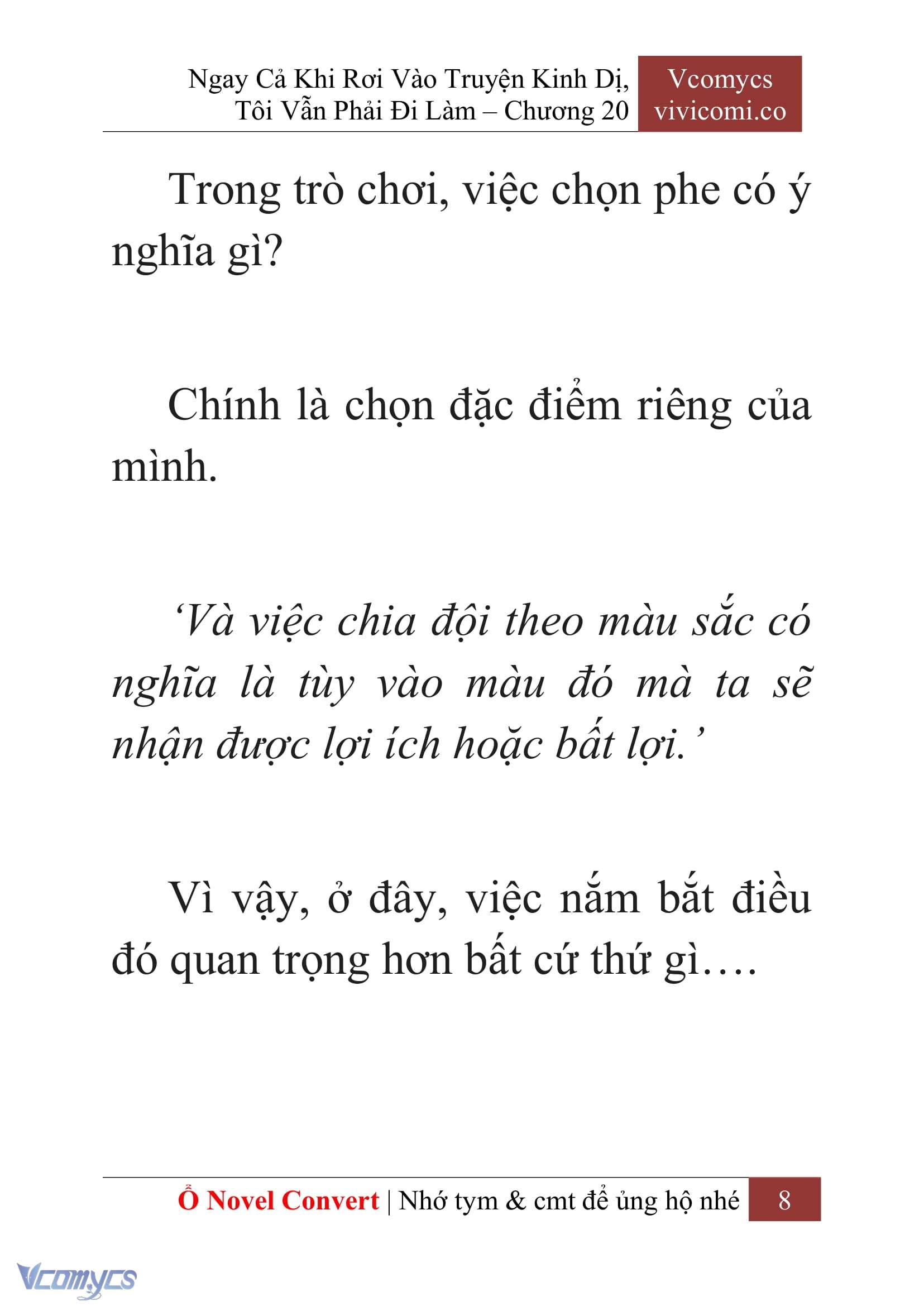 [Novel] Ngay Cả Khi Rơi Vào Truyện Kinh Dị, Tôi Vẫn Phải Đi Làm Chap 20 - Trang 2
