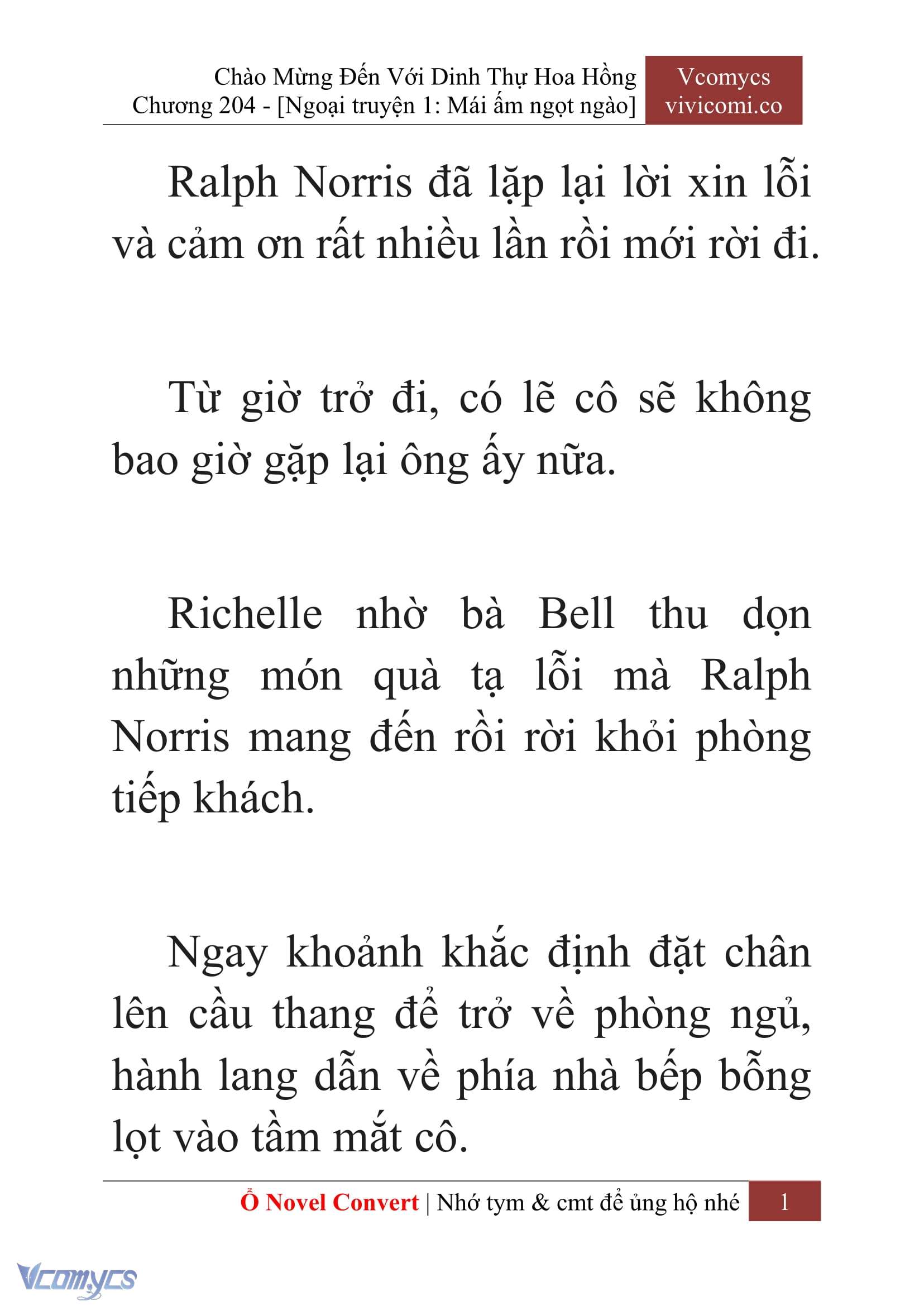 [Novel] Chào Mừng Đến Với Dinh Thự Hoa Hồng Chap 204 - Trang 2