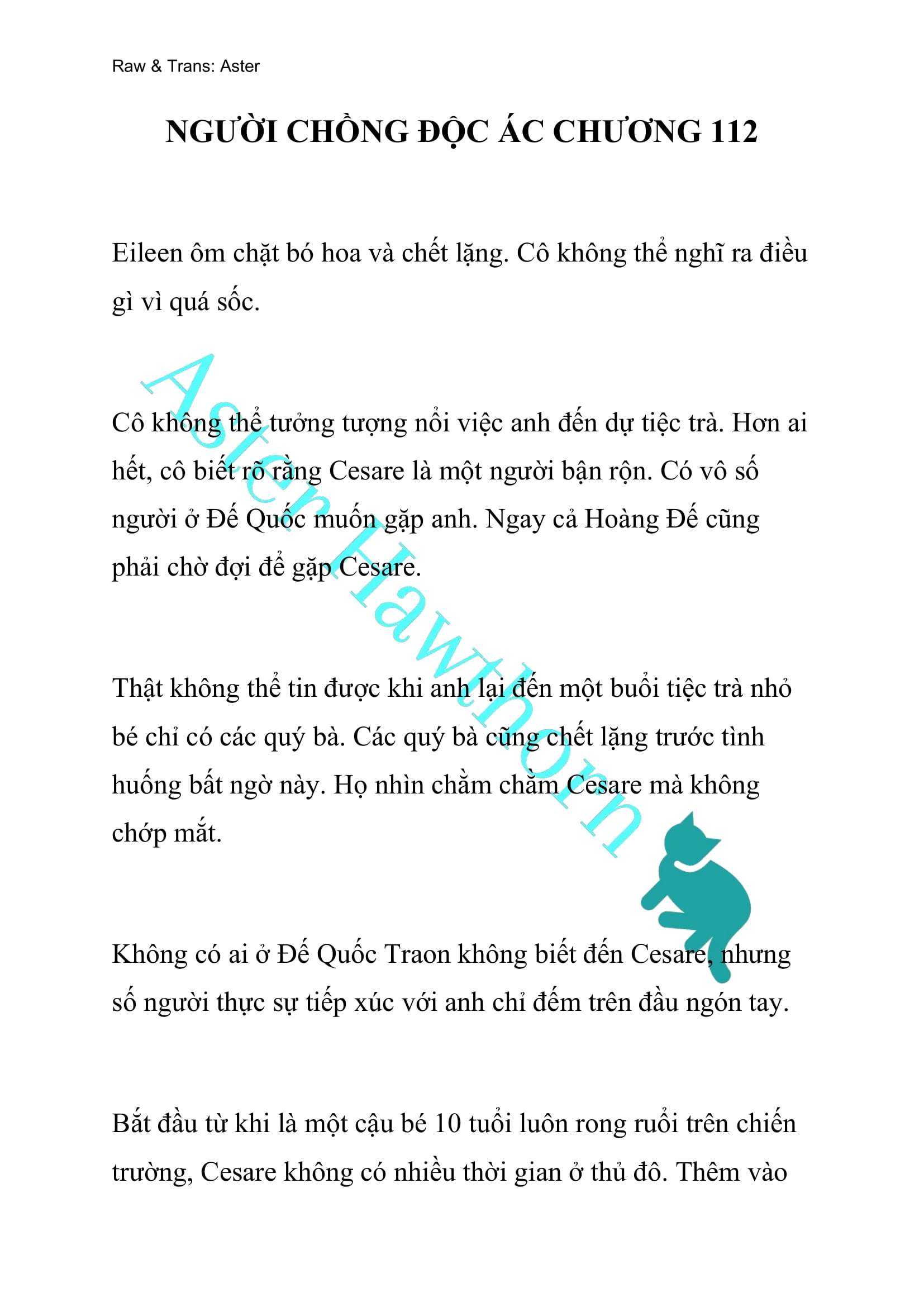 [NOVEL] Người Chồng Độc Ác Chap 112 - Next Chap 113