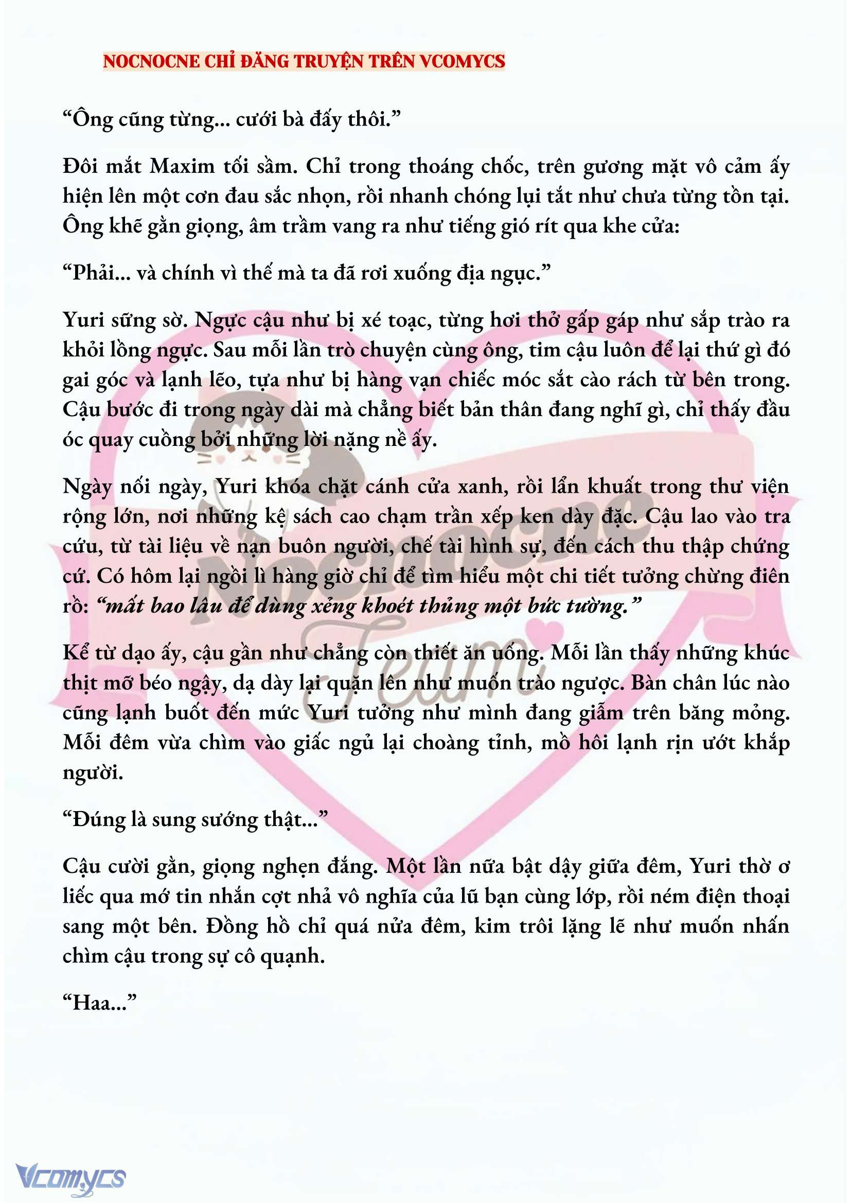 [NOVEL] KẾT HÔN VỚI KẺ TÂM THẦN Chap 173 - Trang 2