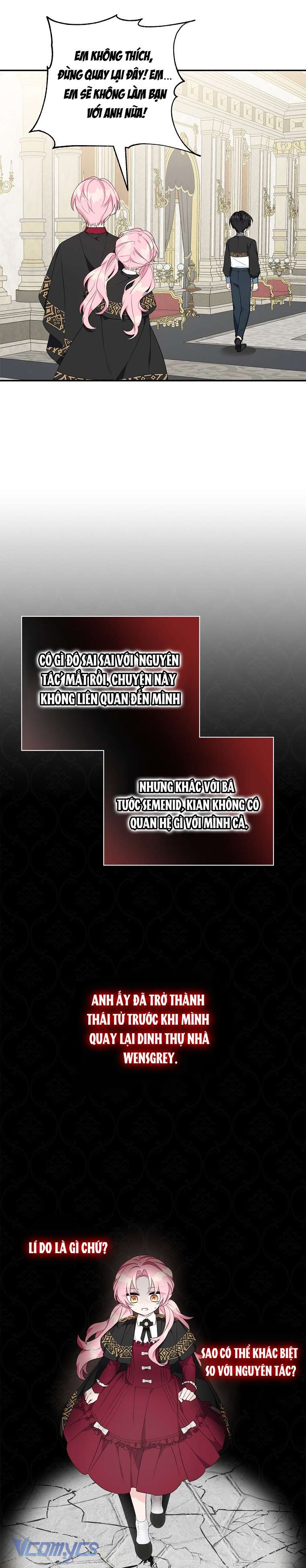 Tôi đã trở thành con gái út của công tước phản diện Chapter 22 - Trang 3