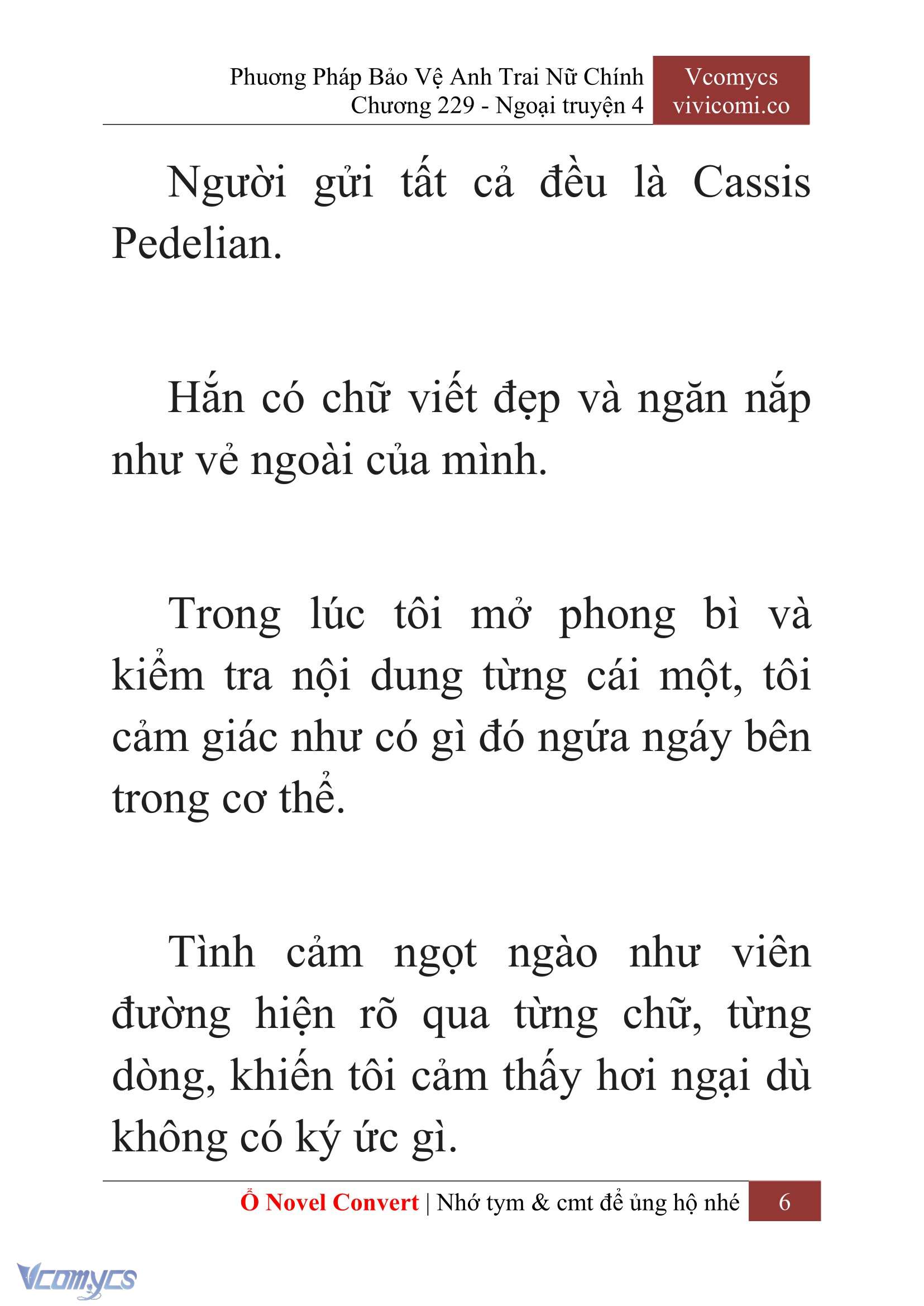 [Novel] Phương Pháp Bảo Vệ Anh Trai Nữ Chính Chap 229 - Trang 2