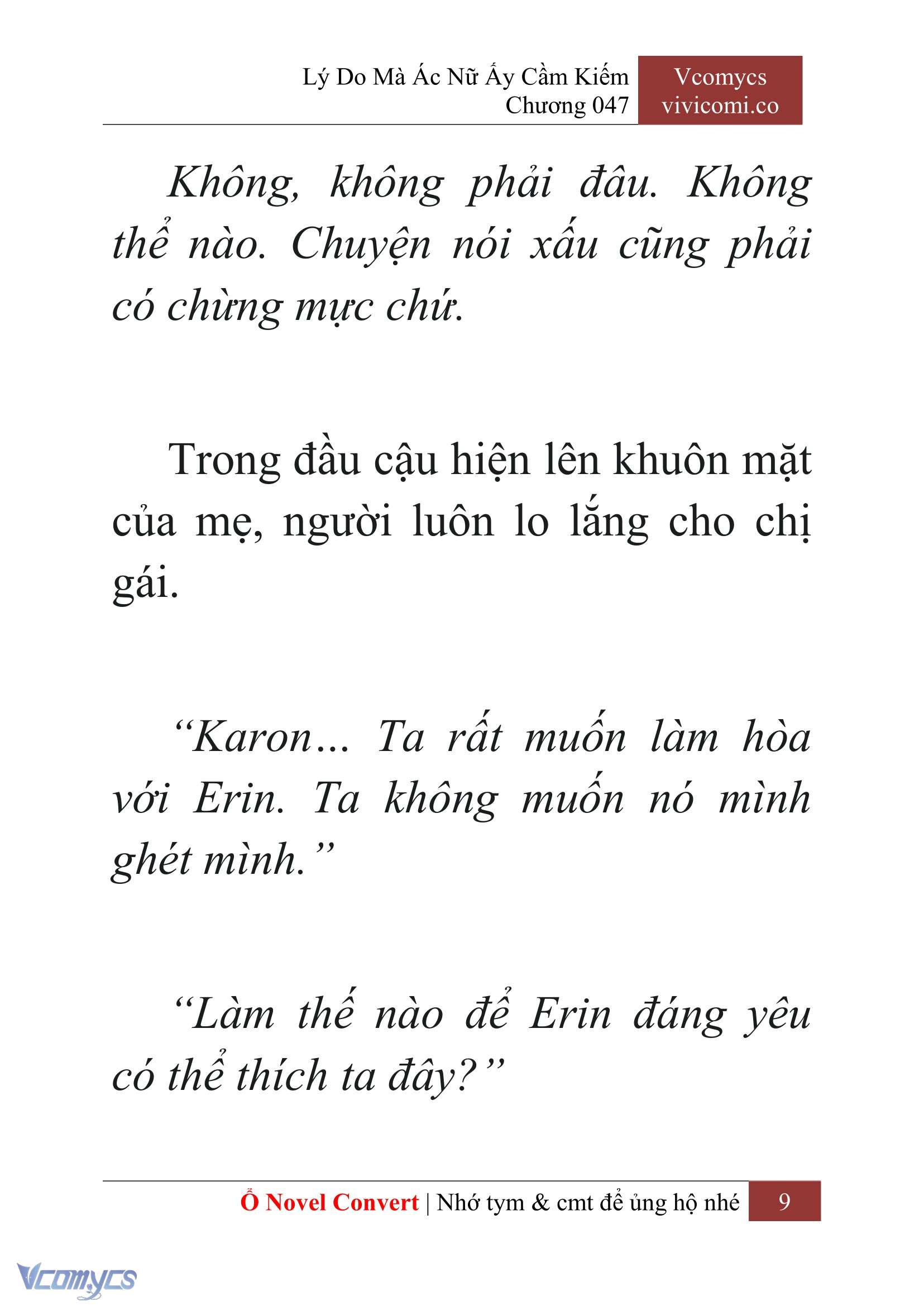 [Novel] Lý Do Mà Ác Nữ Ấy Cầm Kiếm Chap 47 - Trang 2