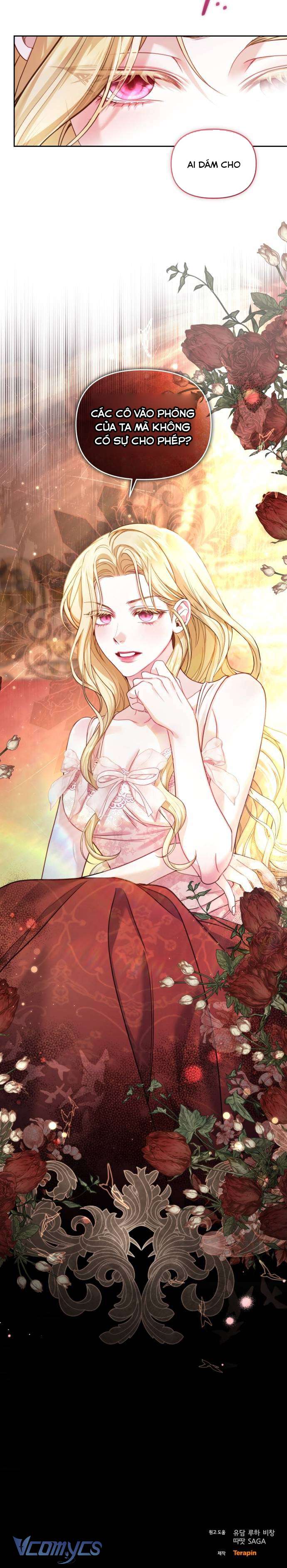 Tôi Đã Trải Qua Đêm Đầu Tiên Dù Chỉ Là Hoàng Hậu Thay Thế Chap 3 - Trang 2