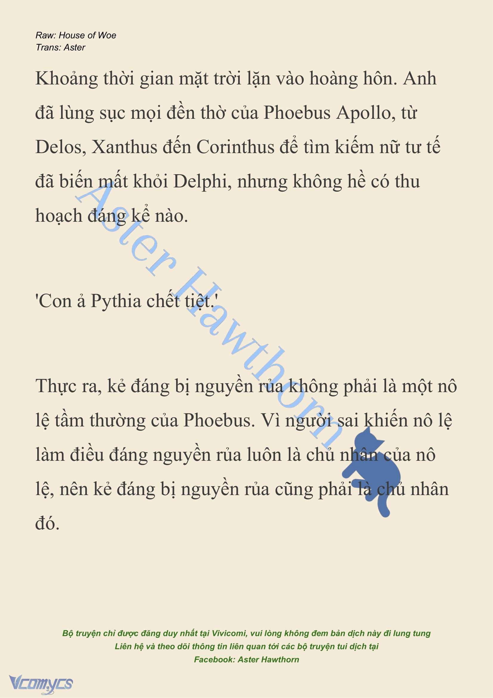 [NOVEL] Dành Cho Các Nữ Thần: Dành cho Psyche Chap 13 - Next Chap 14