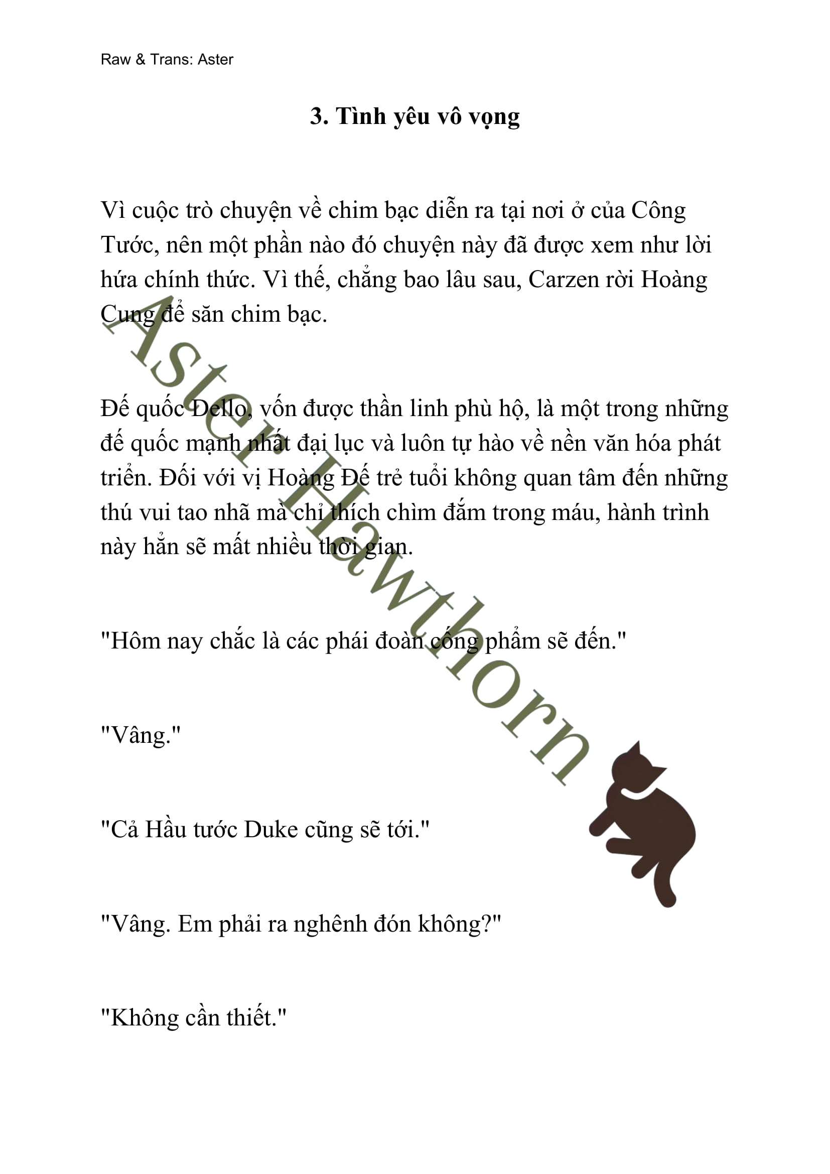 [NOVEL] Búp Bê Trong Phòng Ngủ Của Công Chúa Chap 28 - Trang 2