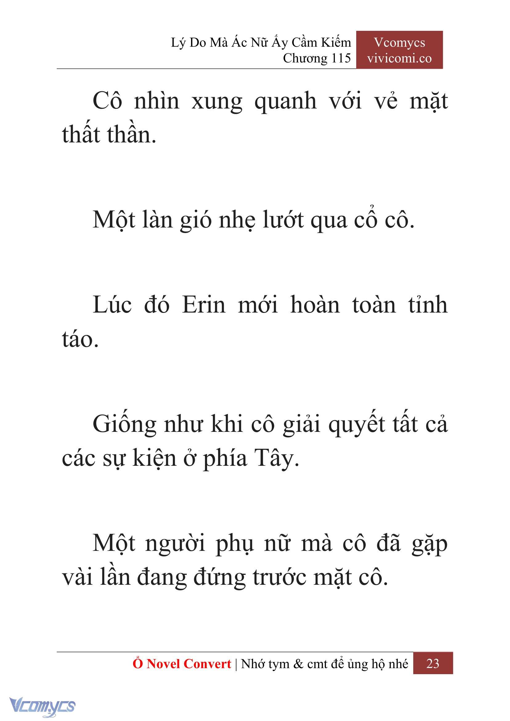 [Novel] Lý Do Mà Ác Nữ Ấy Cầm Kiếm Chap 115 - Trang 2