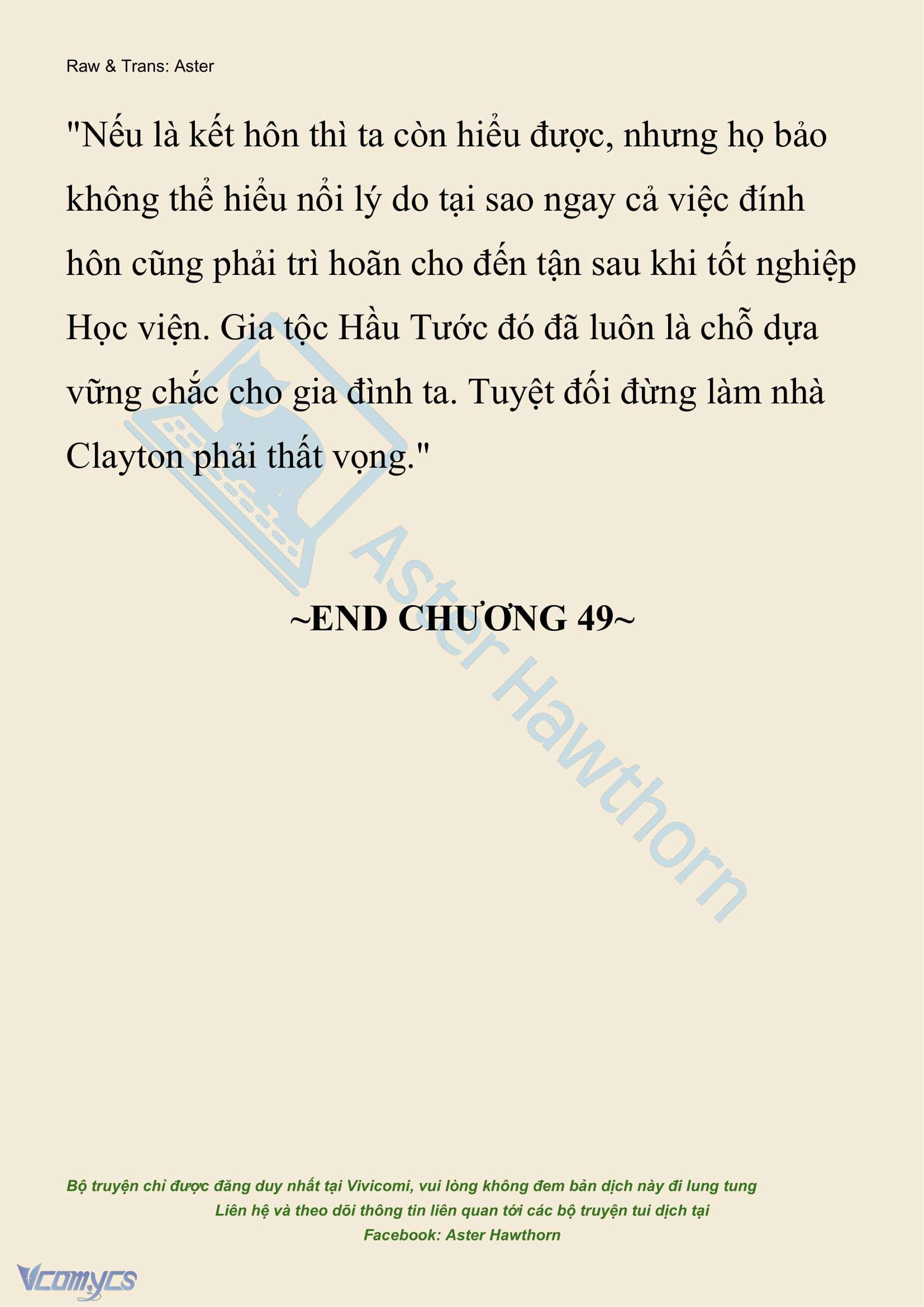 [NOVEL] Hồ Điệp Nuốt Chửng Sương Mù Chap 49 - Trang 2
