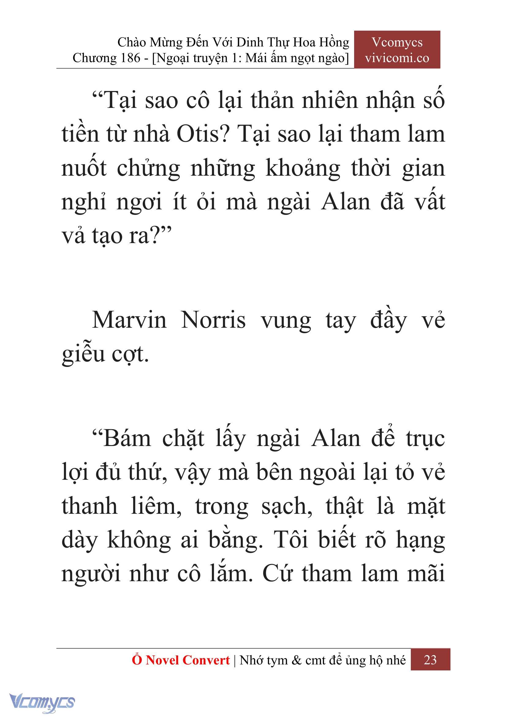 [Novel] Chào Mừng Đến Với Dinh Thự Hoa Hồng Chap 186 - Trang 2