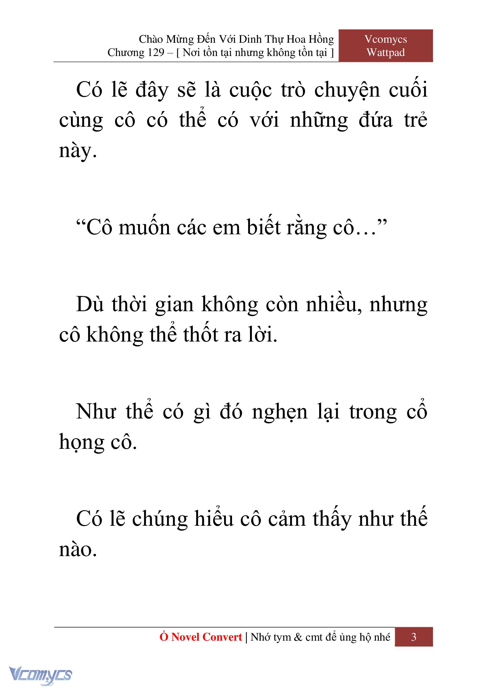 [Novel] Chào Mừng Đến Với Dinh Thự Hoa Hồng Chap 129 - Trang 2
