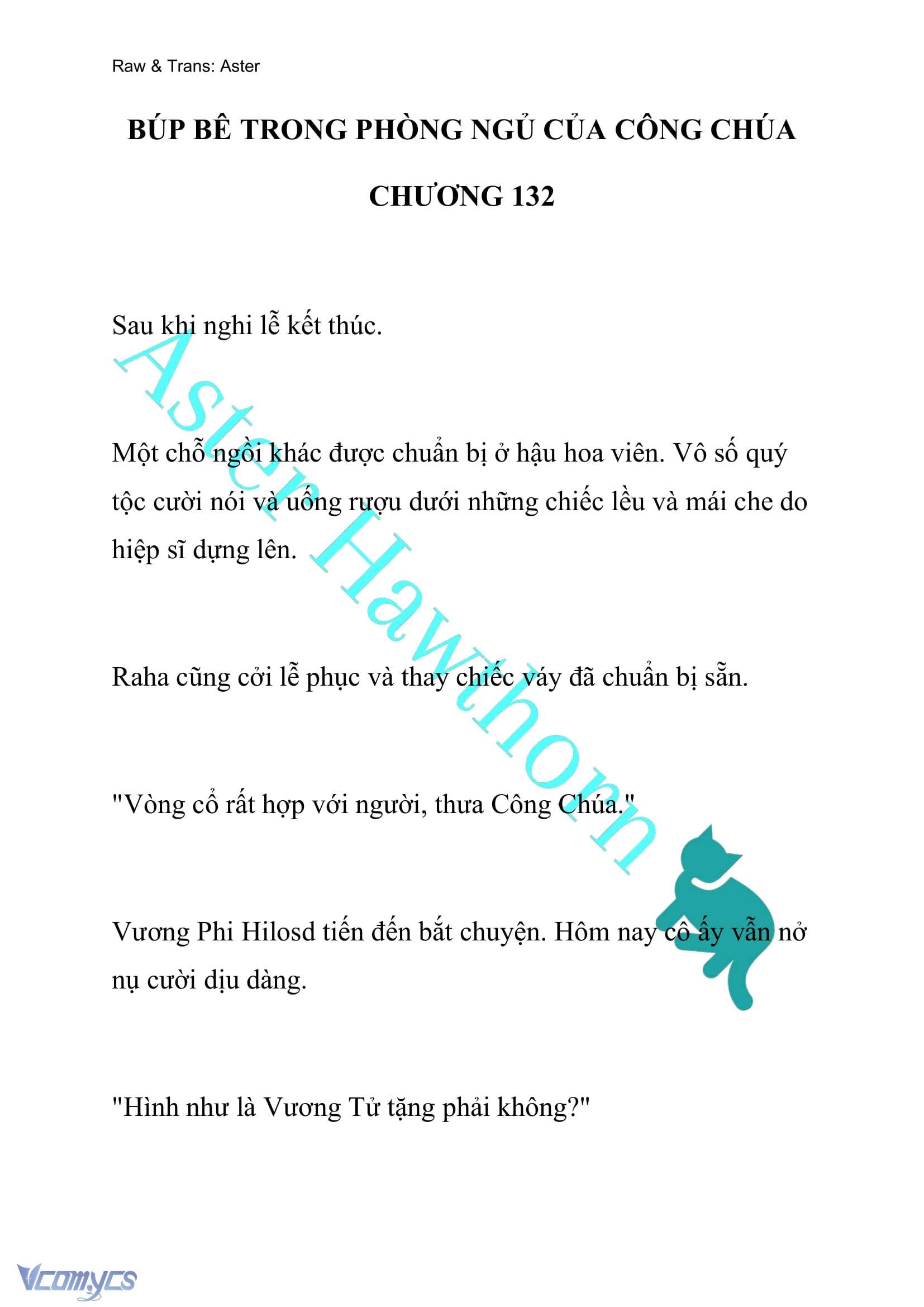 [NOVEL] Búp Bê Trong Phòng Ngủ Của Công Chúa Chap 132 - Trang 2
